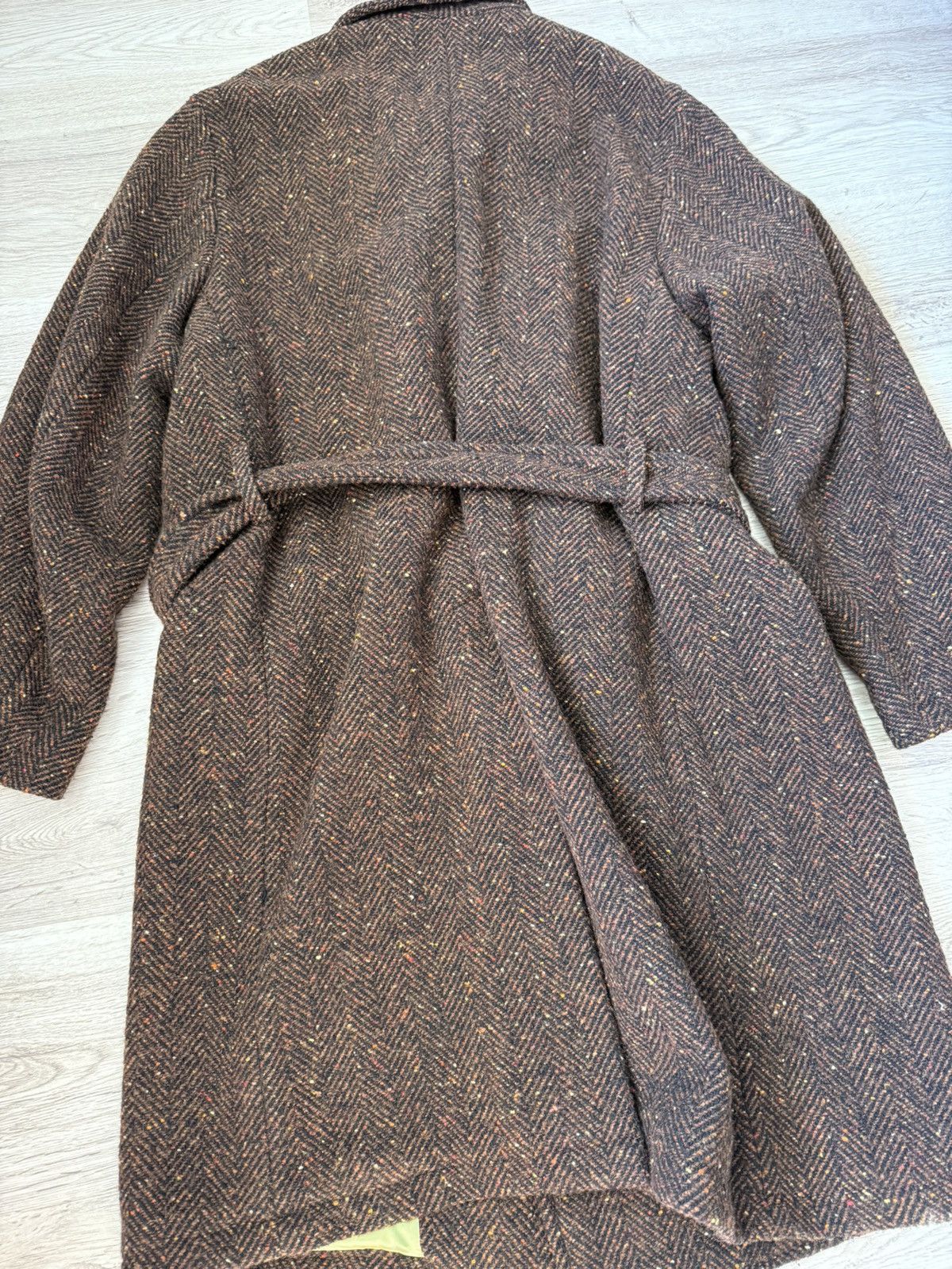 East Harbour Surplus East Harbour Surplus Belted Herringbone Wool Alpaca Coat Size US M / EU 48-50 / 2 - 16 Thumbnail