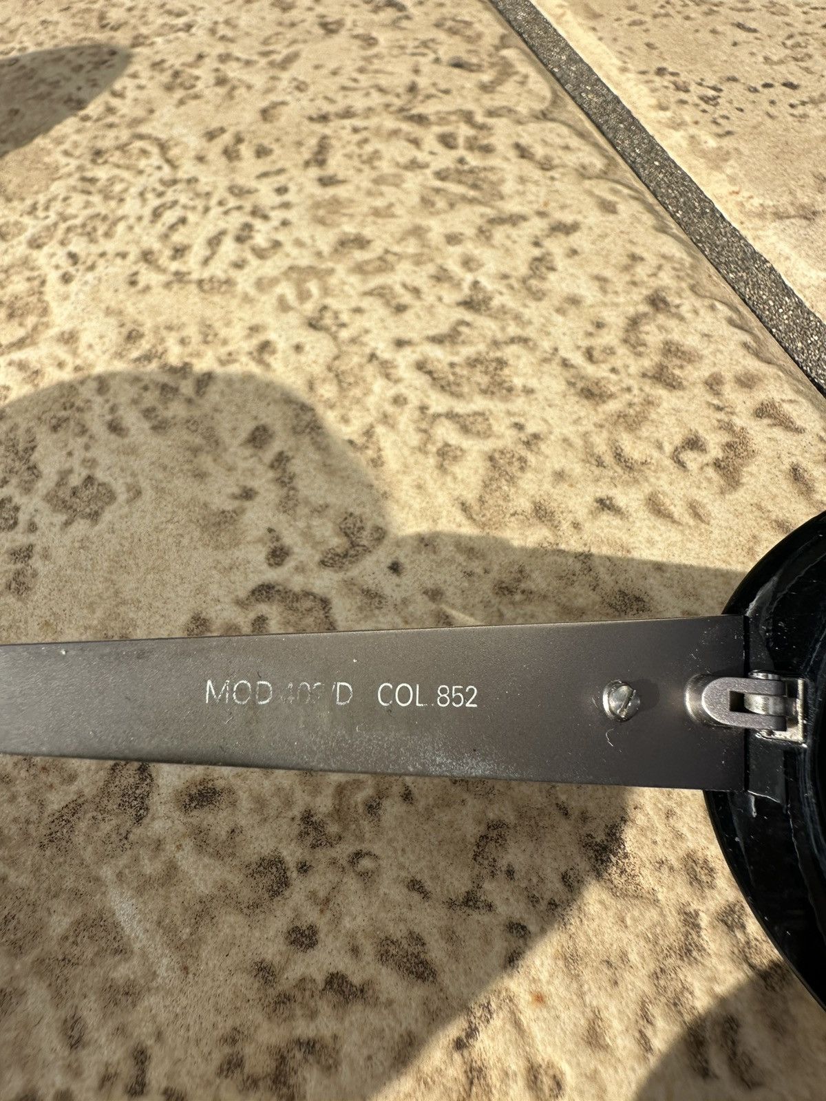 Versace Gianni Versace Sunglasses Vintage Grey/Black Medusa mod.402 Size ONE SIZE - 8 Thumbnail