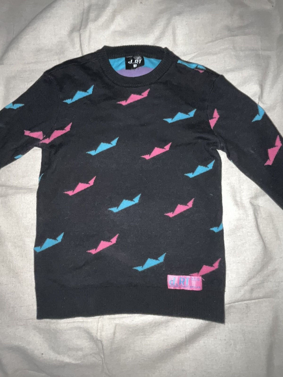 Other D.RT Mens Royal Sweater pink/blue Size US XS / EU 42 / 0 - 4 Thumbnail