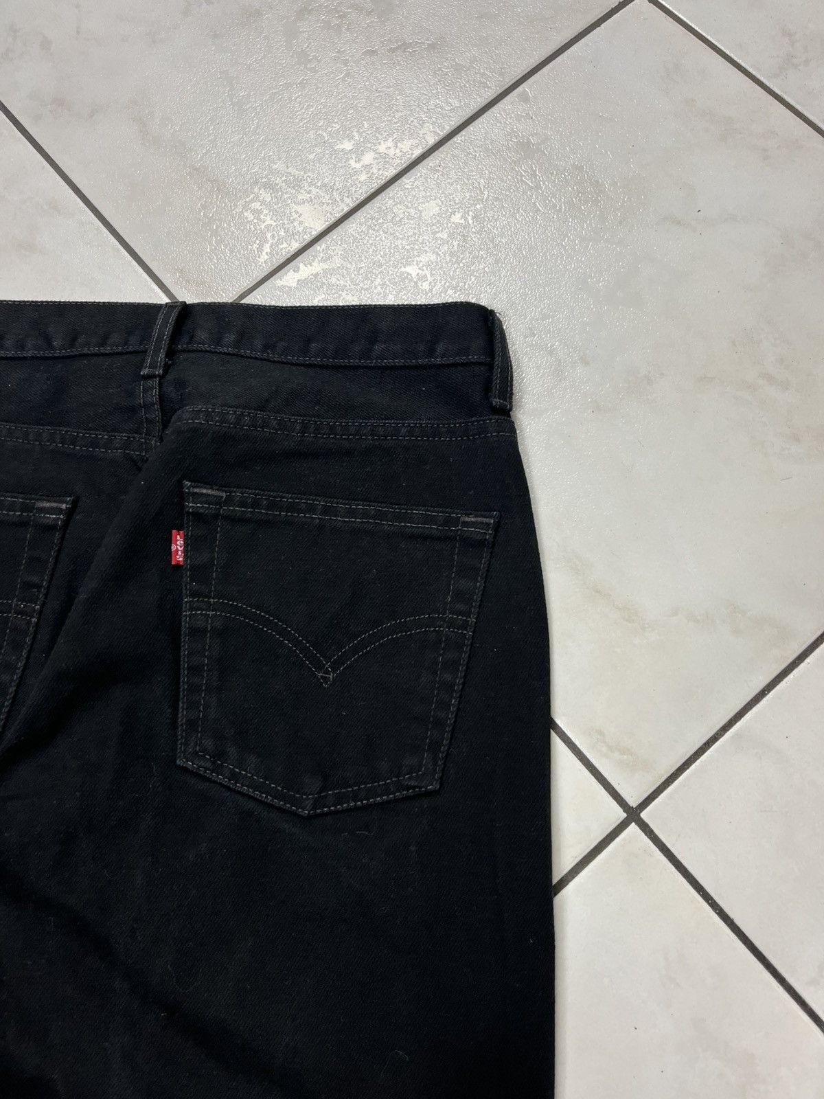 Levi's × Levi's Vintage Clothing × Vintage Vintage 90s Levi’s full black denim jeans pants Size US 30 / EU 46 - 11 Thumbnail