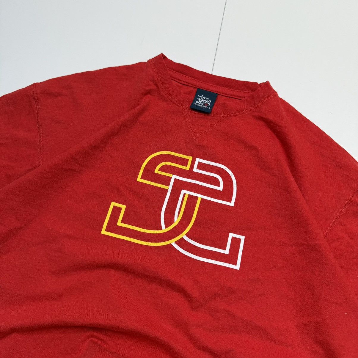 Stussy Vintage stussy 90s y2k backprint surf tee tshirt Size US L / EU 52-54 / 3 - 3 Thumbnail