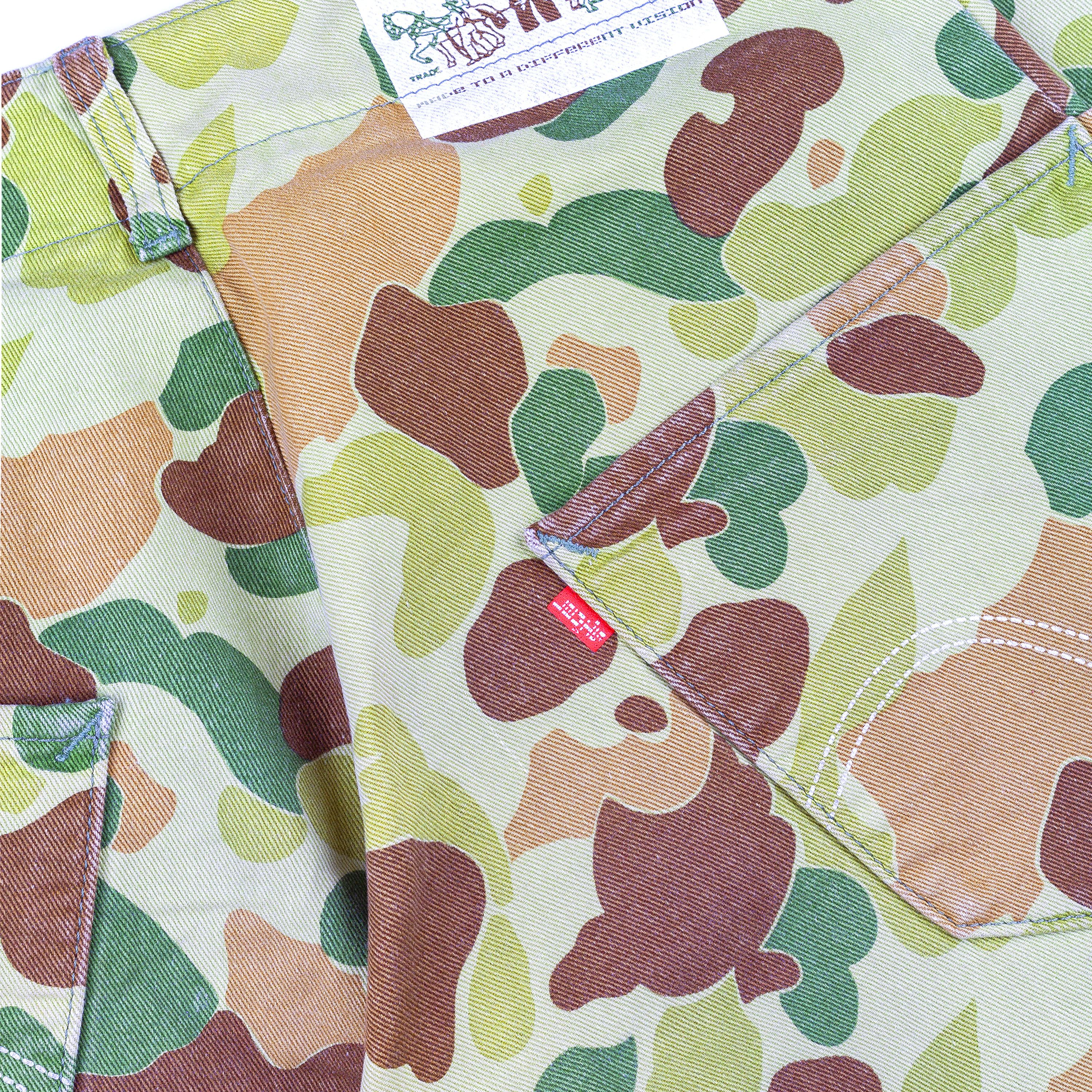 Junya Watanabe Junya Watanabe x Levi’s Camouflage Vintage Denim Jeans (S) Size 26" / US 2 / IT 38 - 4 Thumbnail