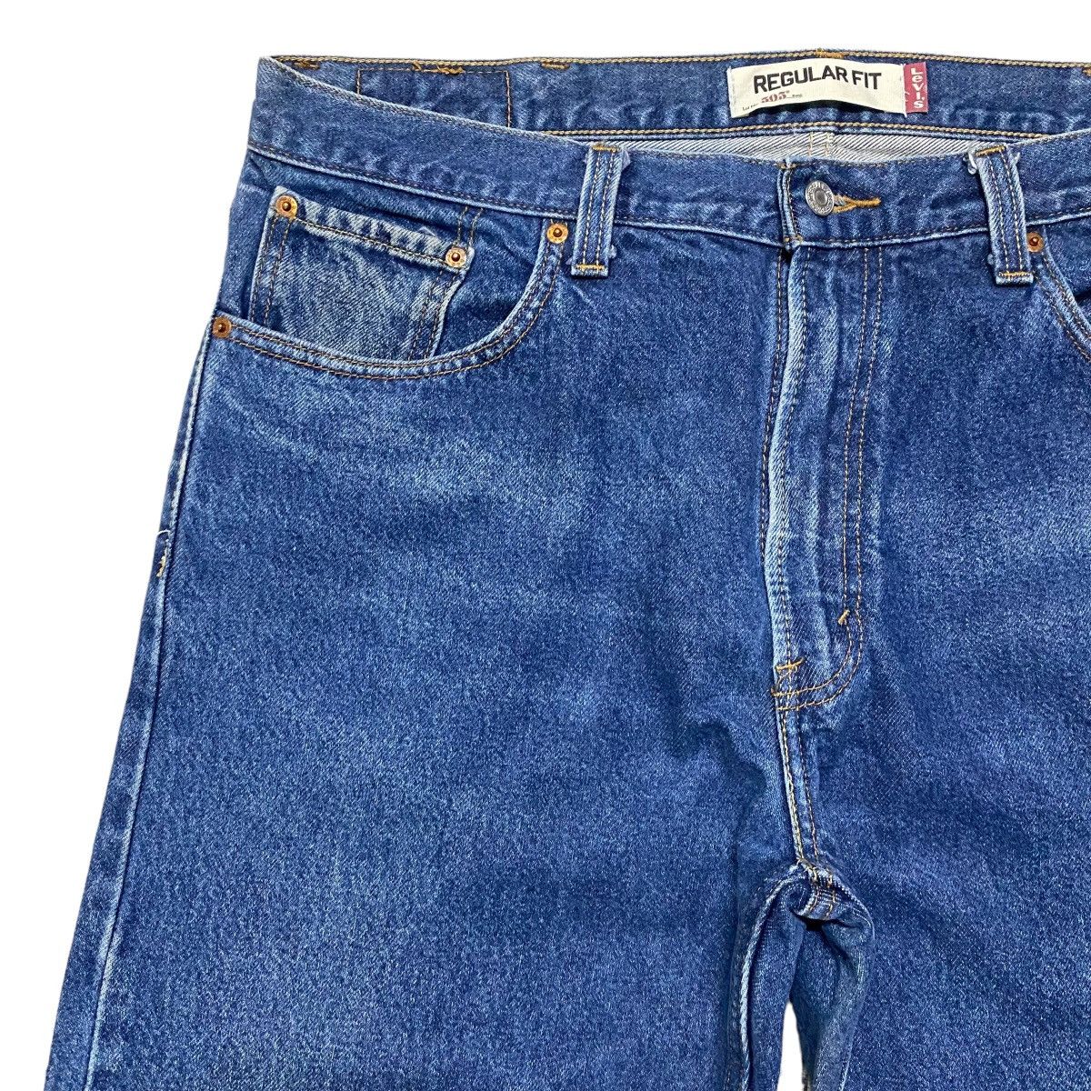 Levi's Vintage Y2K Levis 505 Regular Fit Denim Jeans Size US 38 / EU 54 - 4 Thumbnail