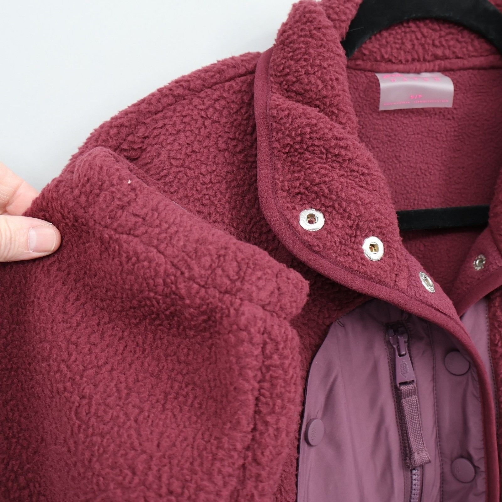 Free People FP x Hatch Fleece Pullover Jacket Snap Button Zip Pockets Wo Size S / US 4 / IT 40 - 5 Thumbnail