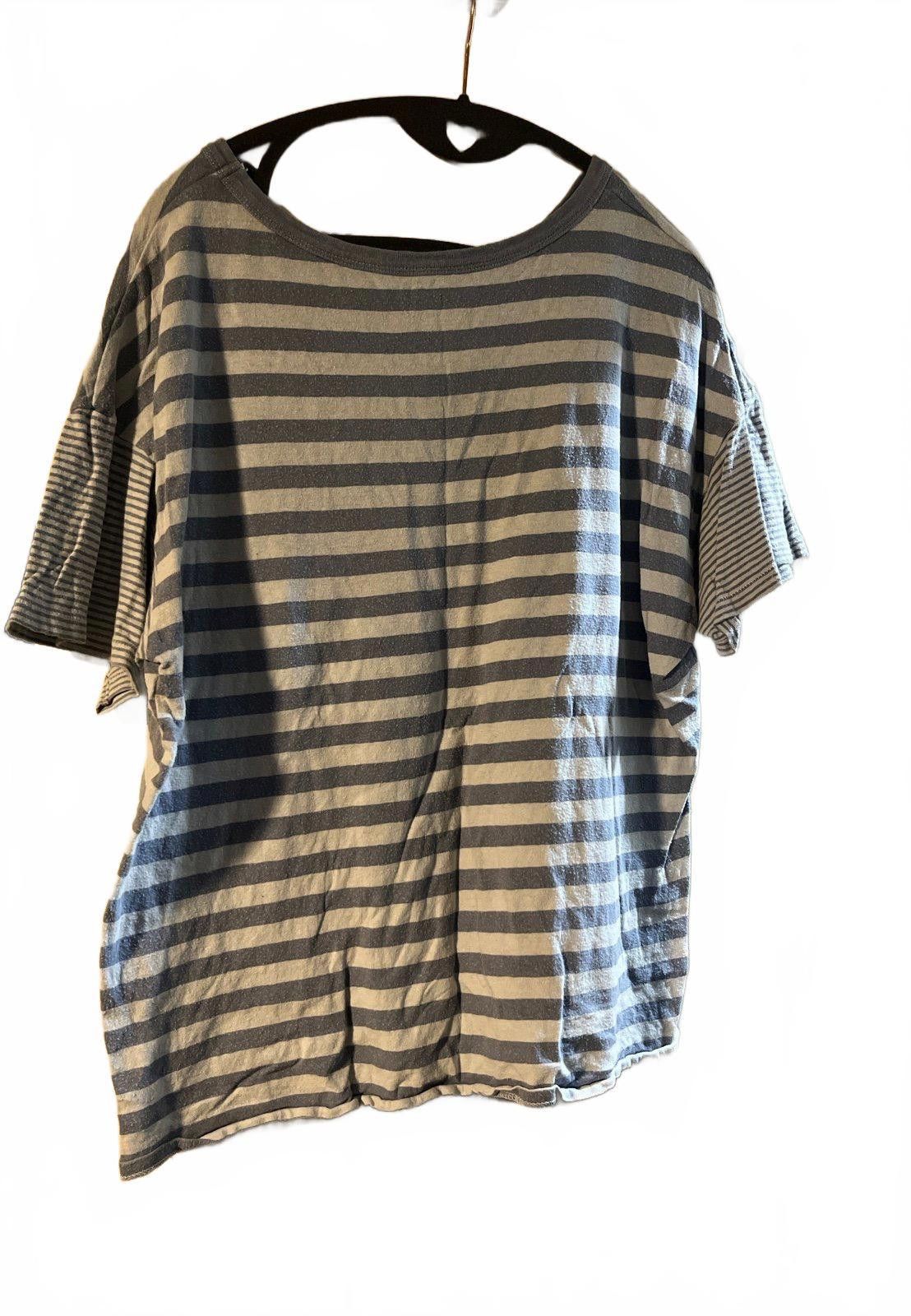 American Eagle Outfitters American Eagle Striped Tee - Comfortable Casual Top Size M / US 6-8 / IT 42-44 - 2 Thumbnail