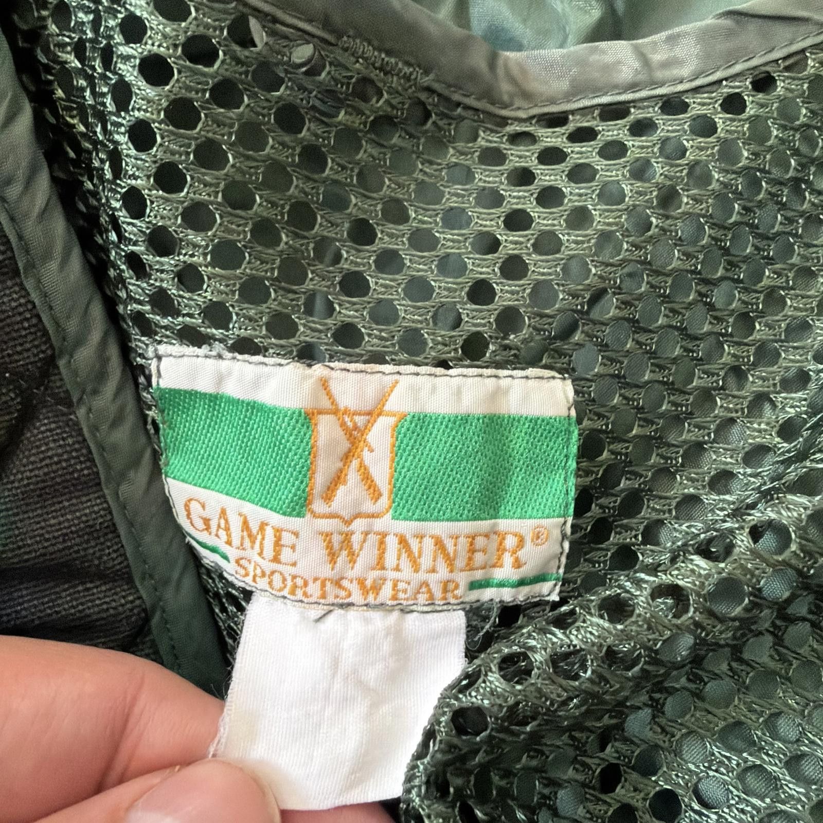Other Vintage Game Winner Sportswear Camo Hunting Fishing Vest 90s Size US XL / EU 56 / 4 - 3 Thumbnail