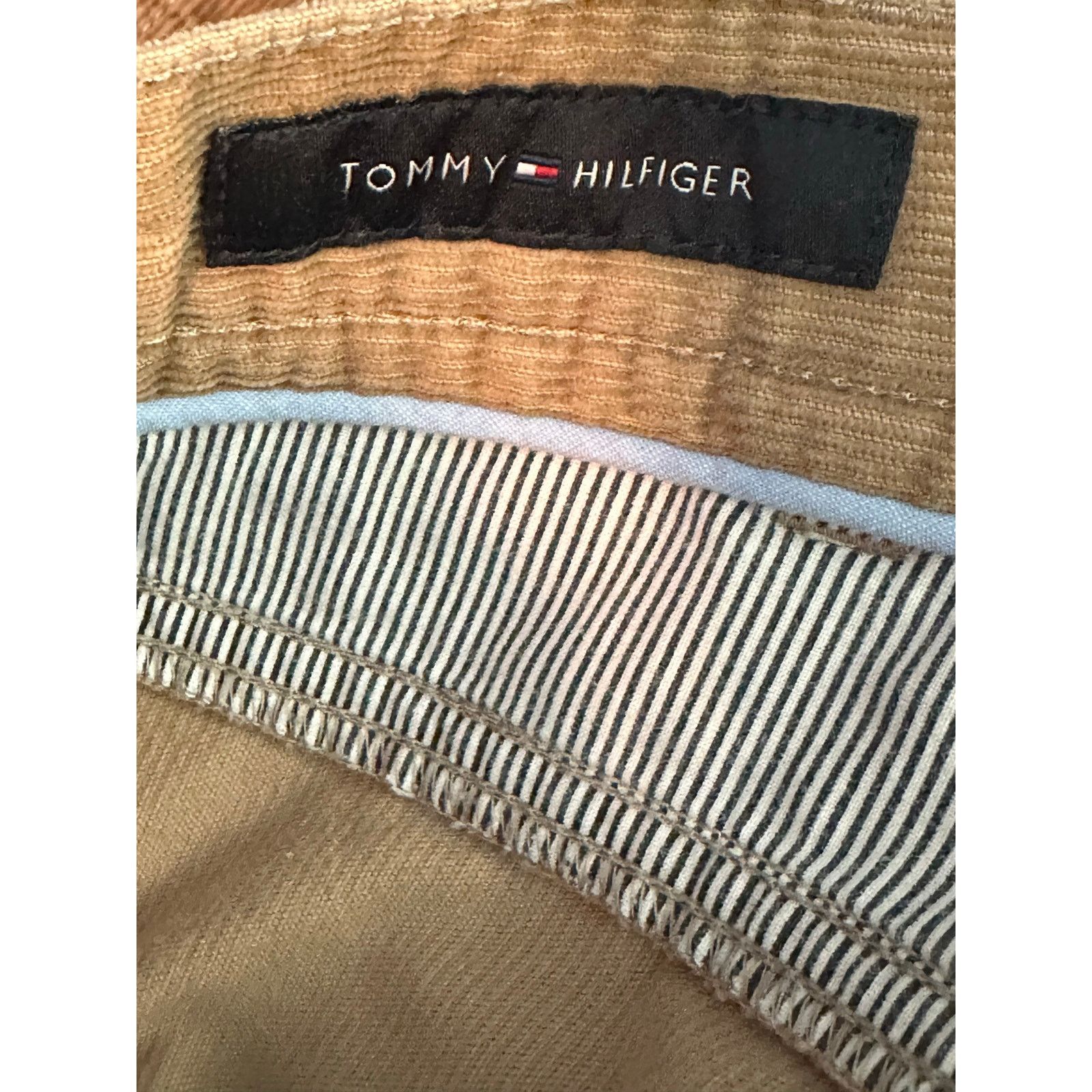 Tommy Hilfiger Tommy Hilfiger beige men corduroy pants size 40 Size US 40 / EU 56 - 2 Thumbnail