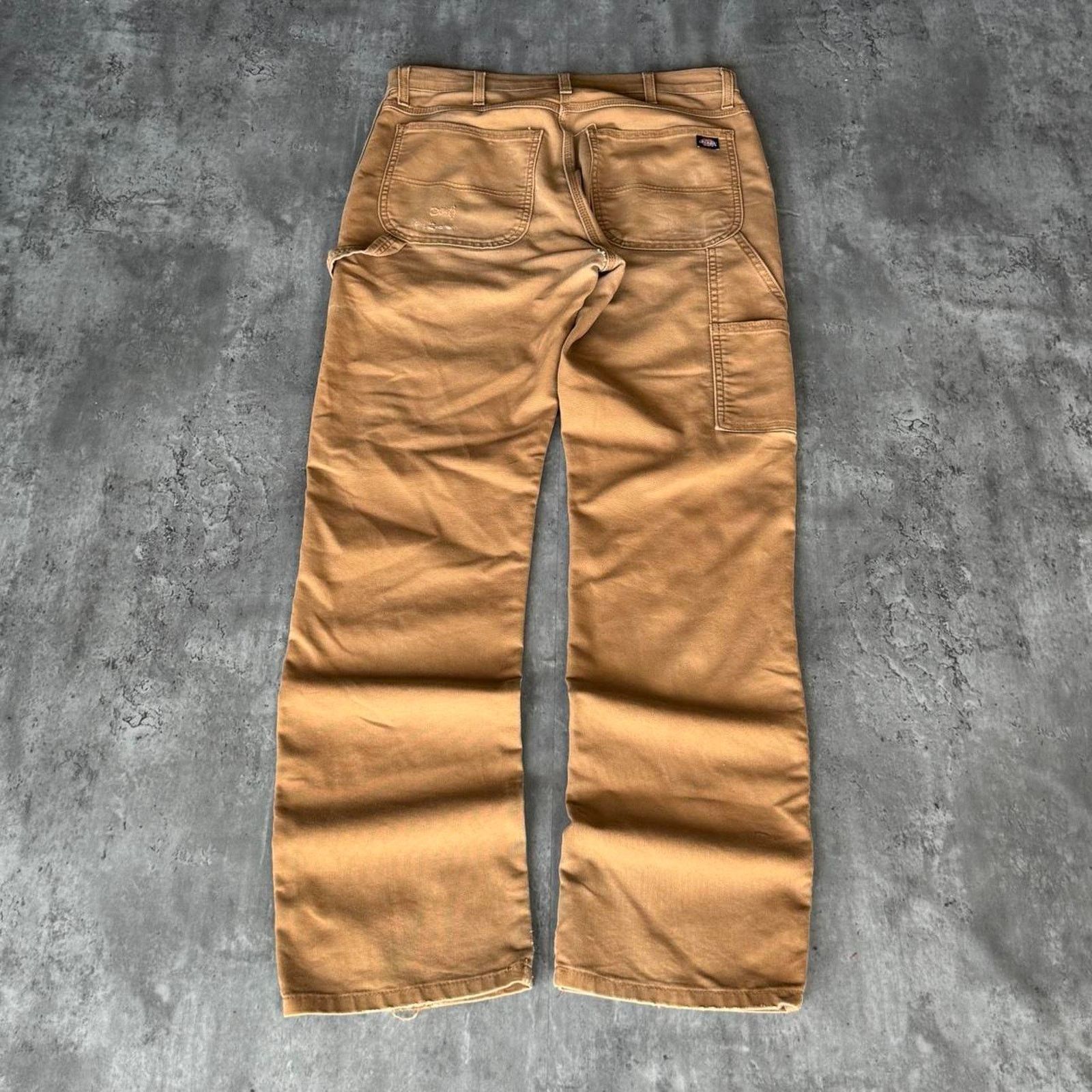 Carhartt × Dickies × Vintage Vintage Y2K Carhartt Style Baggy Carpenter Skater Tech Pants Size US 34 / EU 50 - 1 Thumbnail