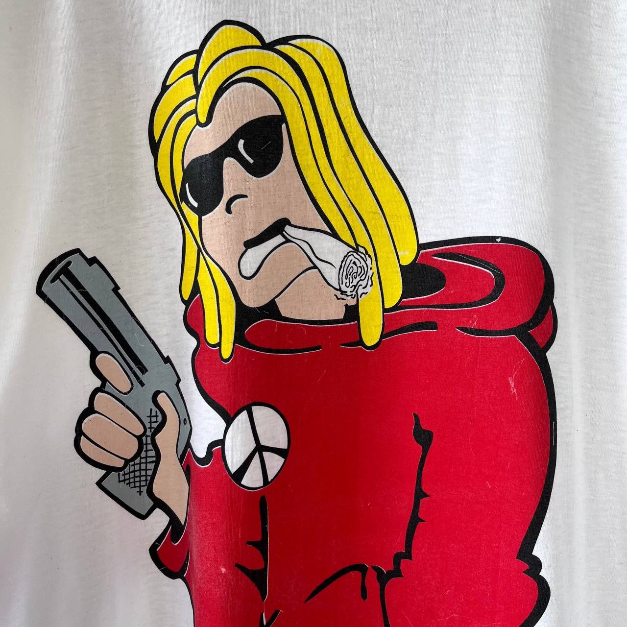 Vintage Vintage 1994 Rap Y2K Streetwear Hippie Glock Tshirt Size L Size US L / EU 52-54 / 3 - 4 Thumbnail