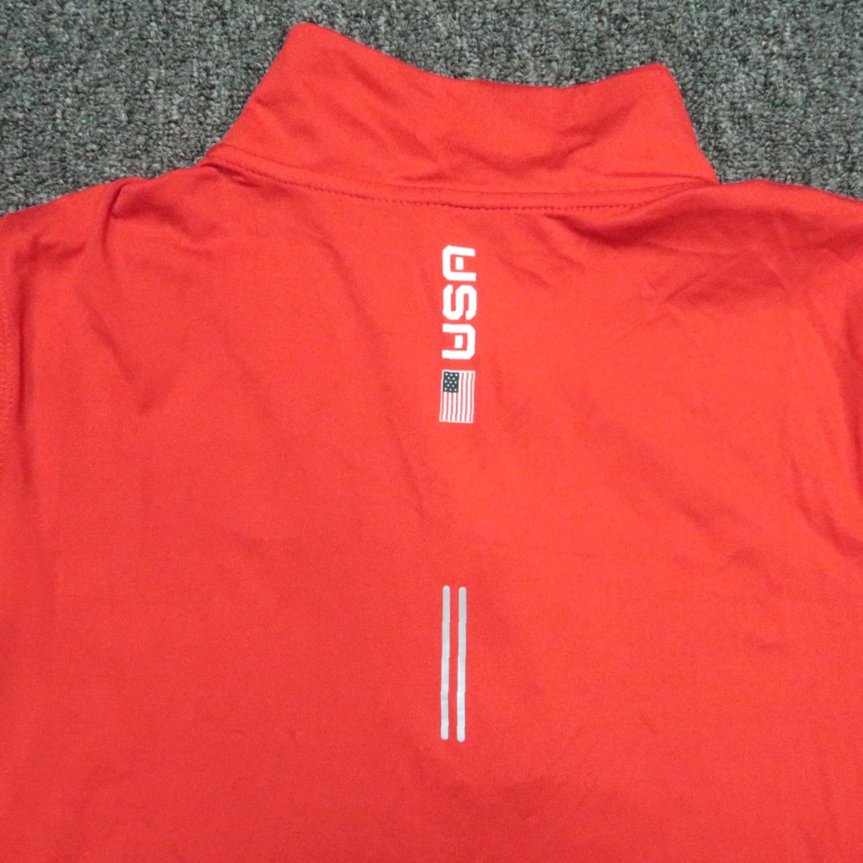 Nike Nike Dri-Fit Pullover Shirt Mens Small Red 1/4 Zip Lightweight Activewear Running Cross Training Gym & Training Winter Spring Fall Size US S / EU 44-46 / 1 - 7 Thumbnail