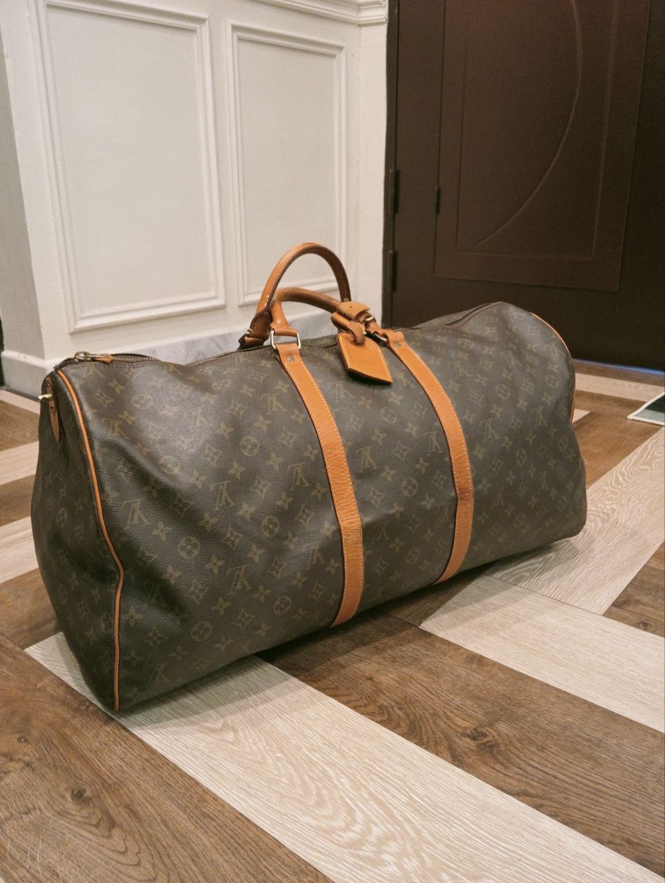Louis Vuitton VINTAGE LOUIS VUITTON KEEPALL 60 ECLAIR BAG Size ONE SIZE - 1 Thumbnail