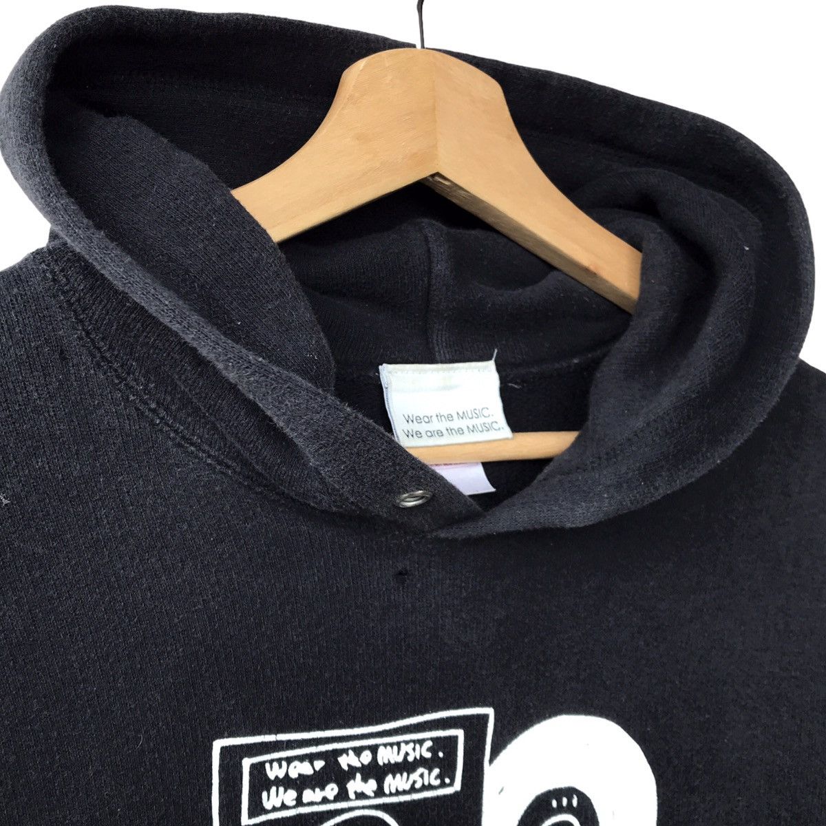 Japanese Brand Tower Records Japan No Music No Life Analog Hoodie Size US S / EU 44-46 / 1 - 4 Thumbnail