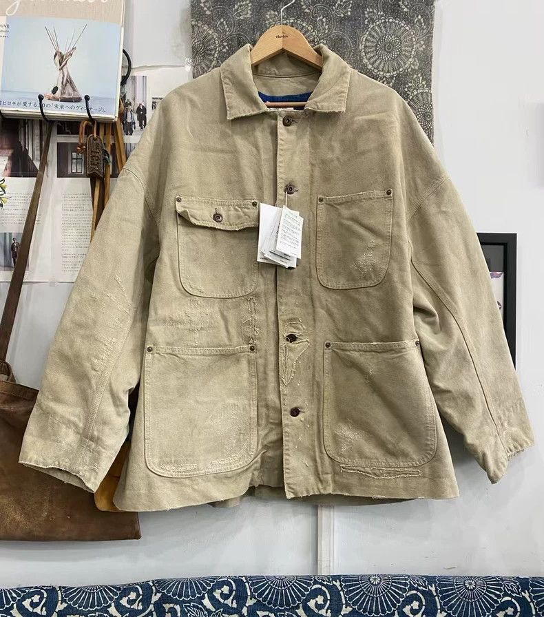 ジャケット・アウター visvim ict MACRAY COVERALL CRASH Samplekickz / MR..SK » VISVIM MACRAY COVERALL CRASH 22SS