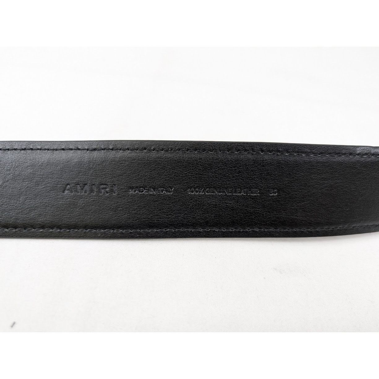 Amiri o1rshd1 Size: 80 CM / Nappa Amiri 4cm Belt in Black Size 32 - 5 Thumbnail