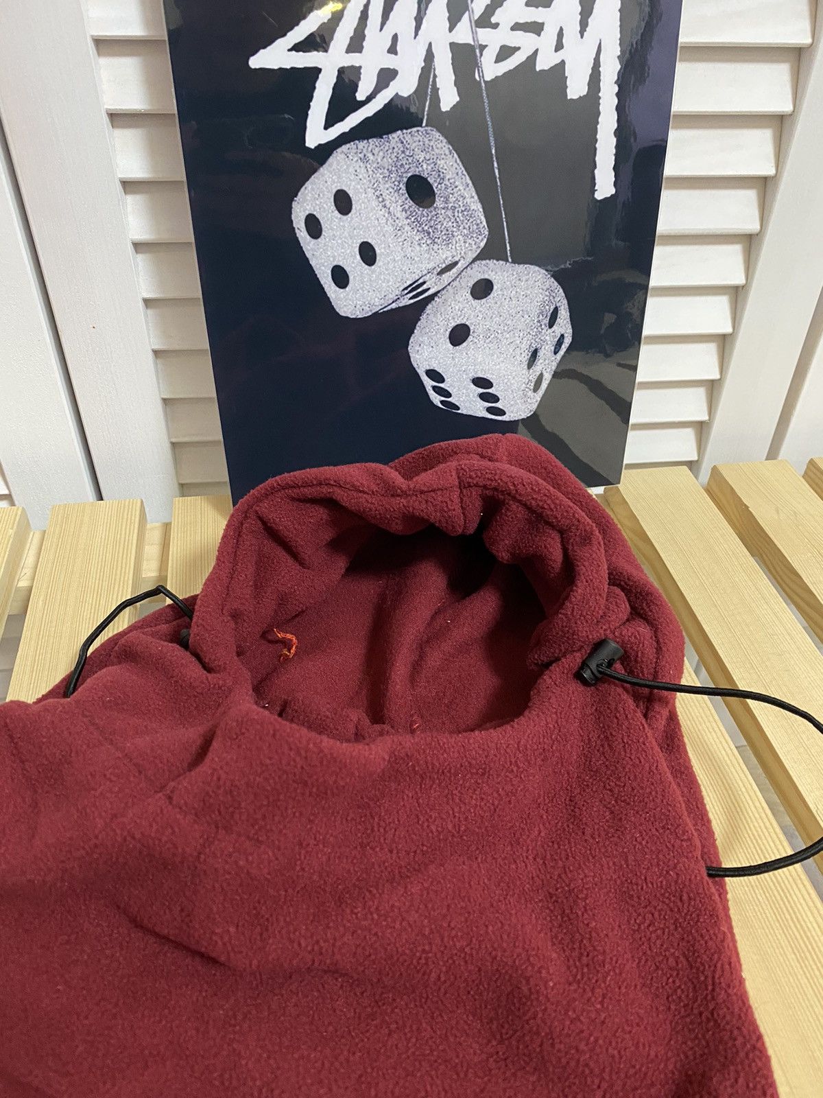 Japanese Brand HAT SYNCHILLA FLEECE BALAKLAVA VINTAGE ULTRA RARE SKI MASK Size ONE SIZE - 4 Thumbnail