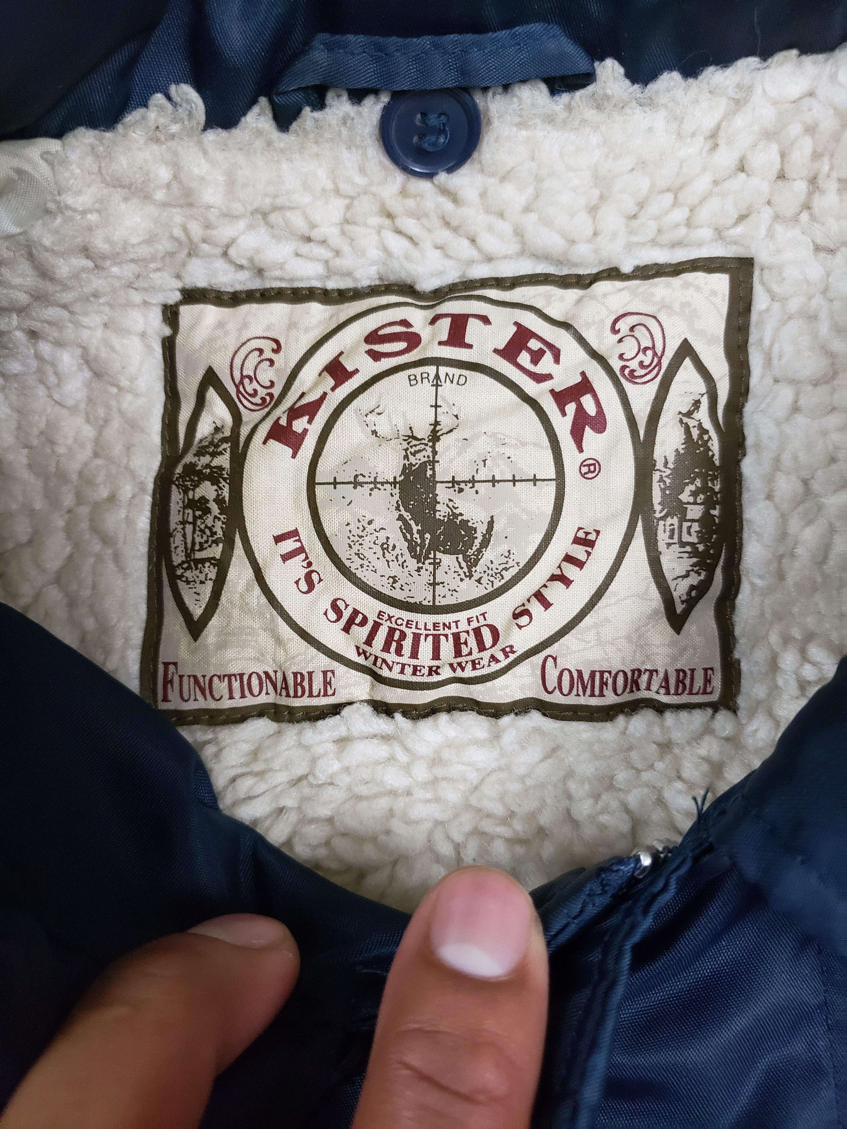 Hunter × Vintage Vintage Bomber Jacket Kister Hunter Size US L / EU 52-54 / 3 - 7 Thumbnail