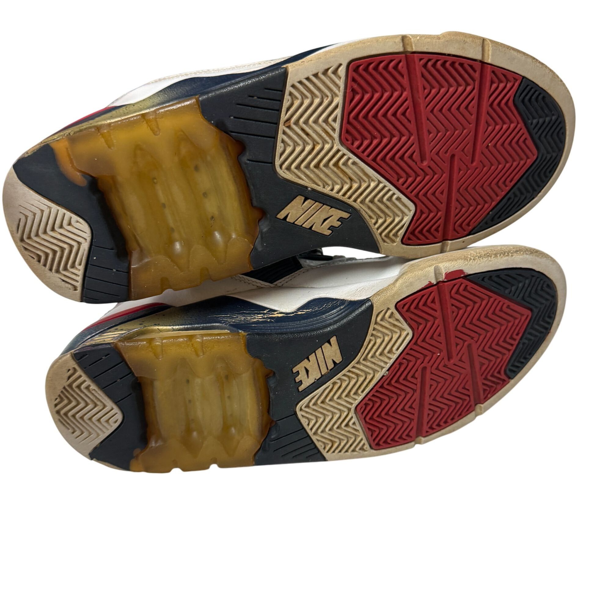 Nike Air Force 180 Olympic Dream Team Basketball Rehab Sneakers Size US 10.5 / EU 43-44 - 10 Thumbnail