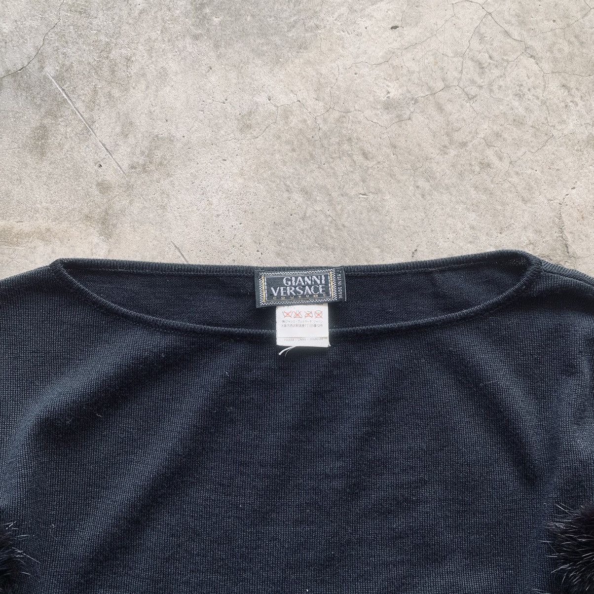 Versace Vintage Versace knit blouse Size XS / US 0-2 / IT 36-38 - 5 Thumbnail