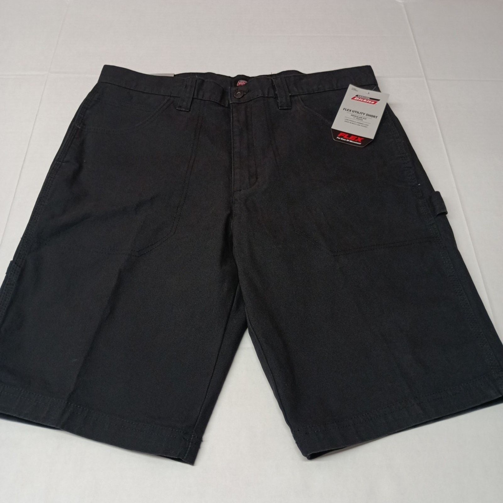 Dickies Dickies Men's Size 34 Regular 11” Inseam Black Shorts Flex Size US 34 / EU 50 - 1 Thumbnail