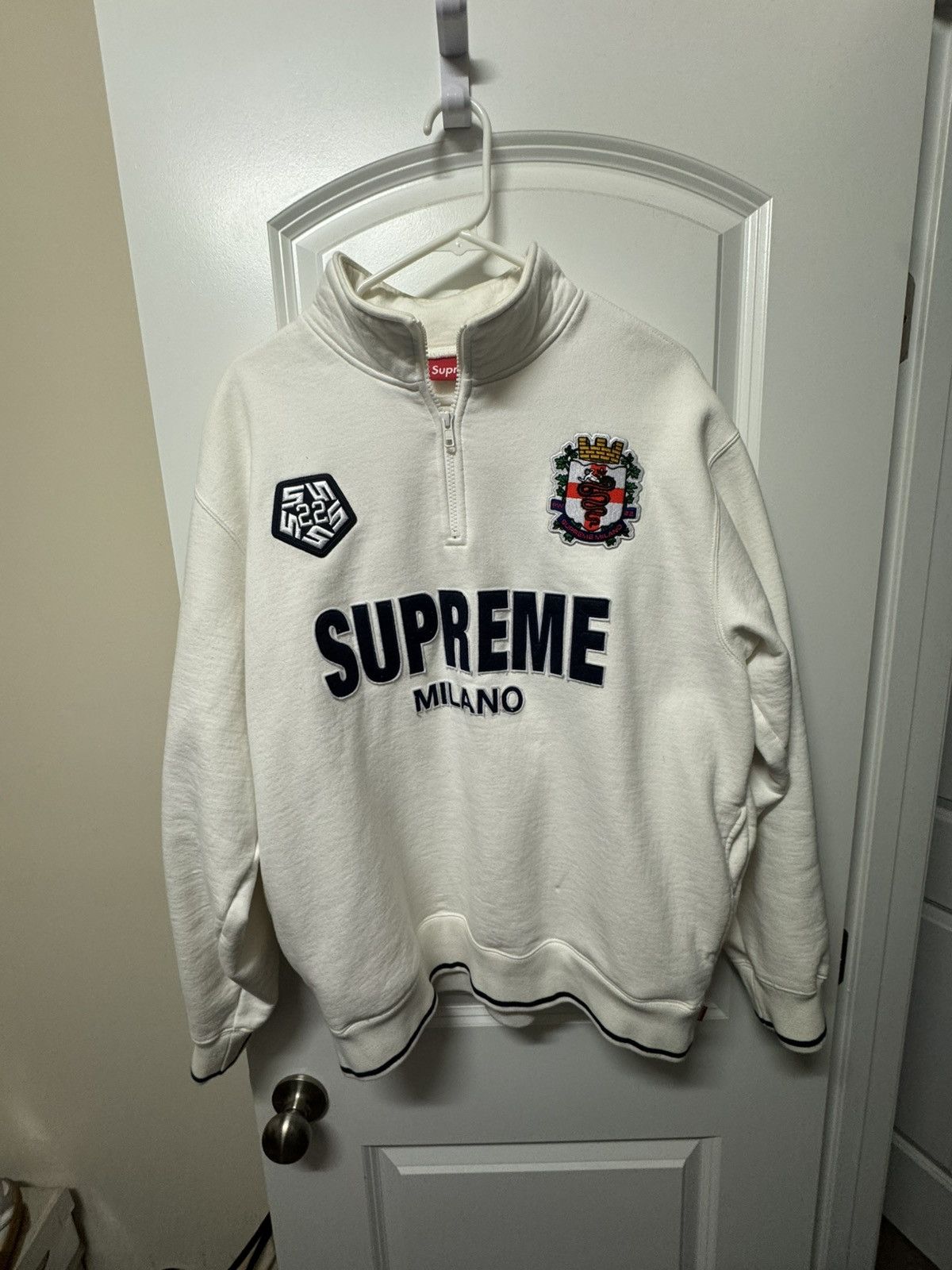Supreme Supreme Milano half zip pull over | Grailed