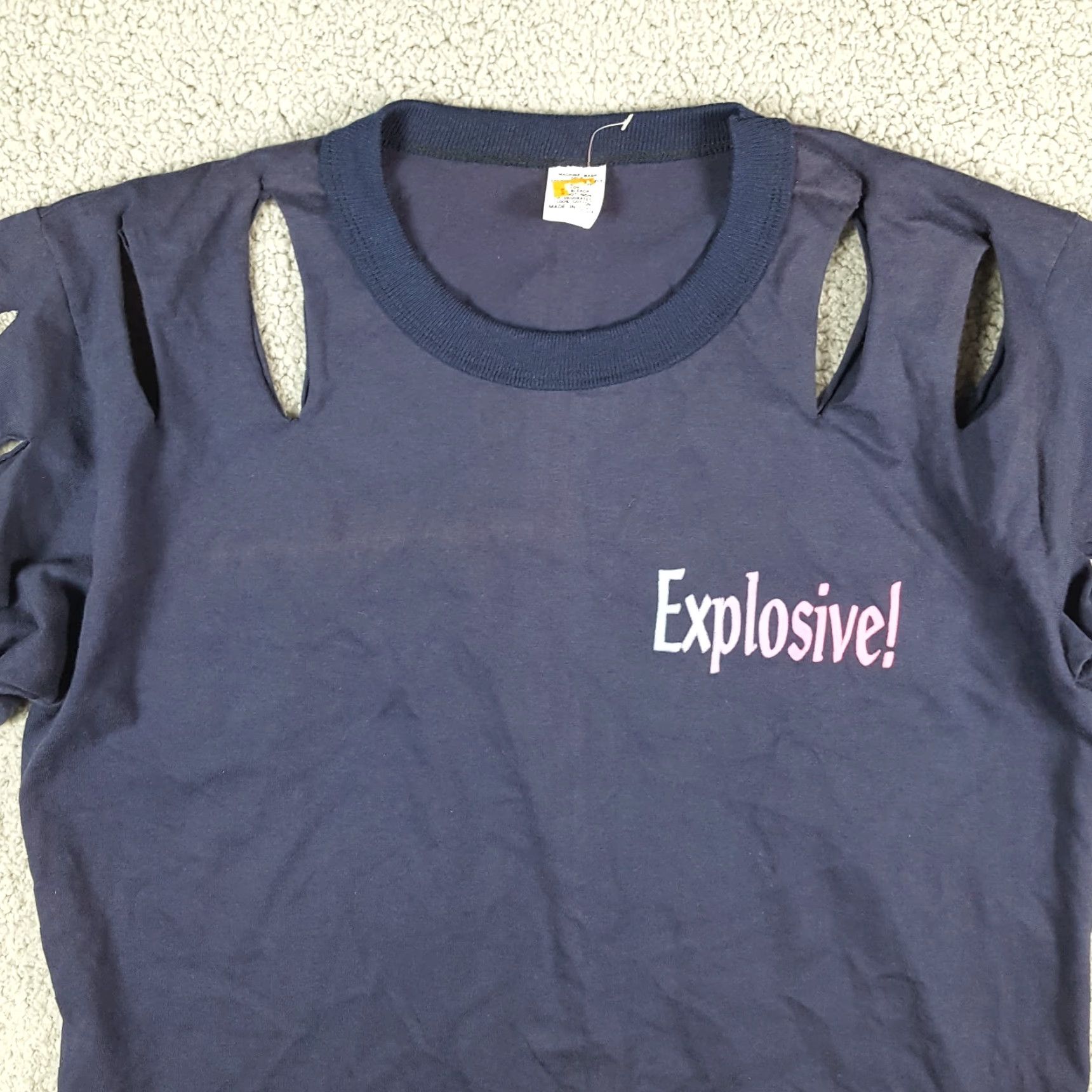 Thrasher VINTAGE Faded Women's T-Shirt Short Sleeve 90s Grunge Rock Casual Large Blue Size L / US 10 / IT 46 - 2 Thumbnail