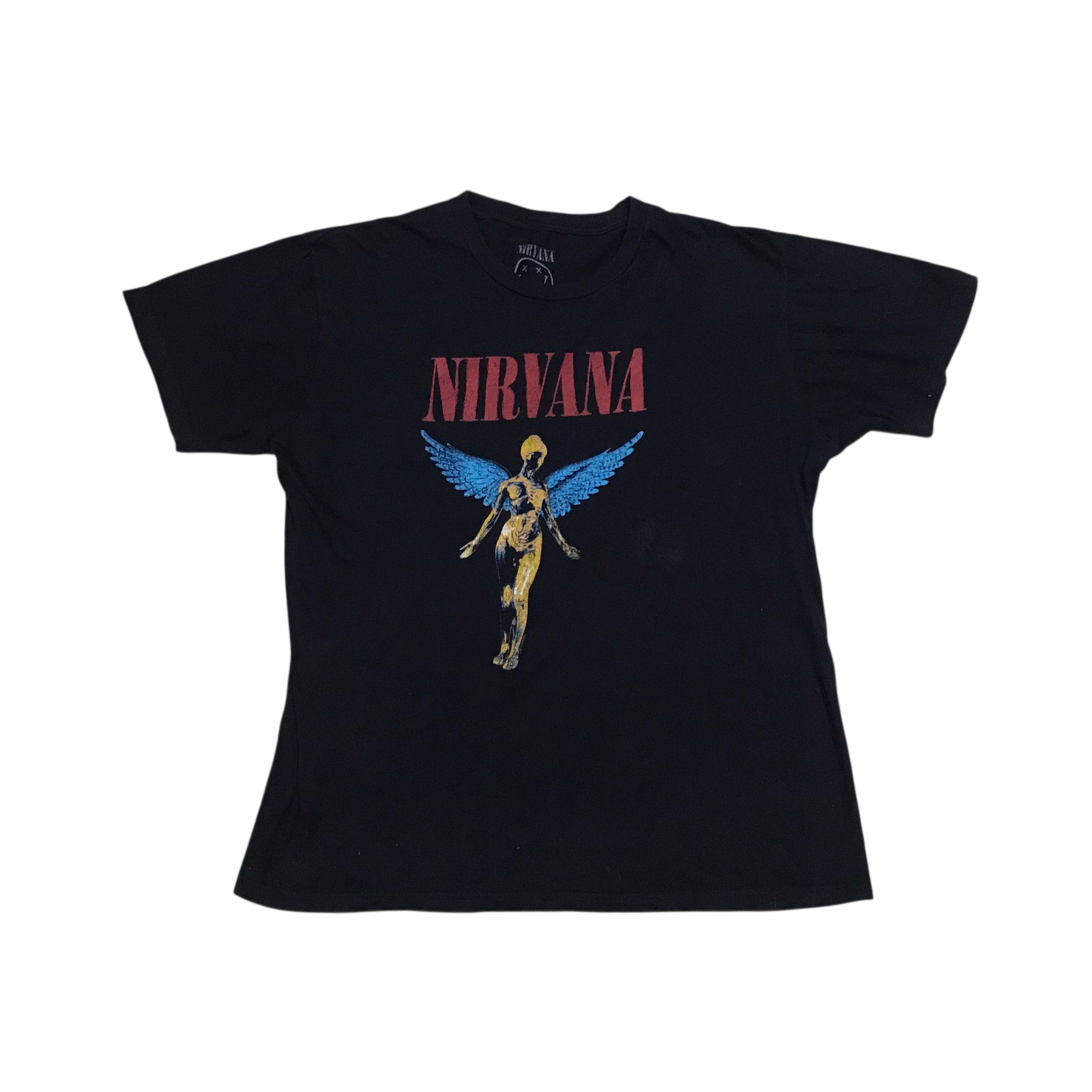 NIRVANA utero Album Tshirt band tees