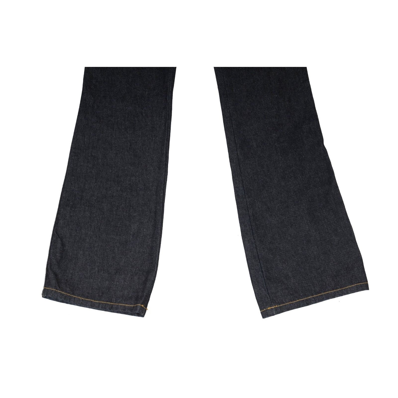 Bottega Veneta High Waist Jeans Blue Indigo Wide Leg Denim Size 26" / US 2 / IT 38 - 4 Thumbnail