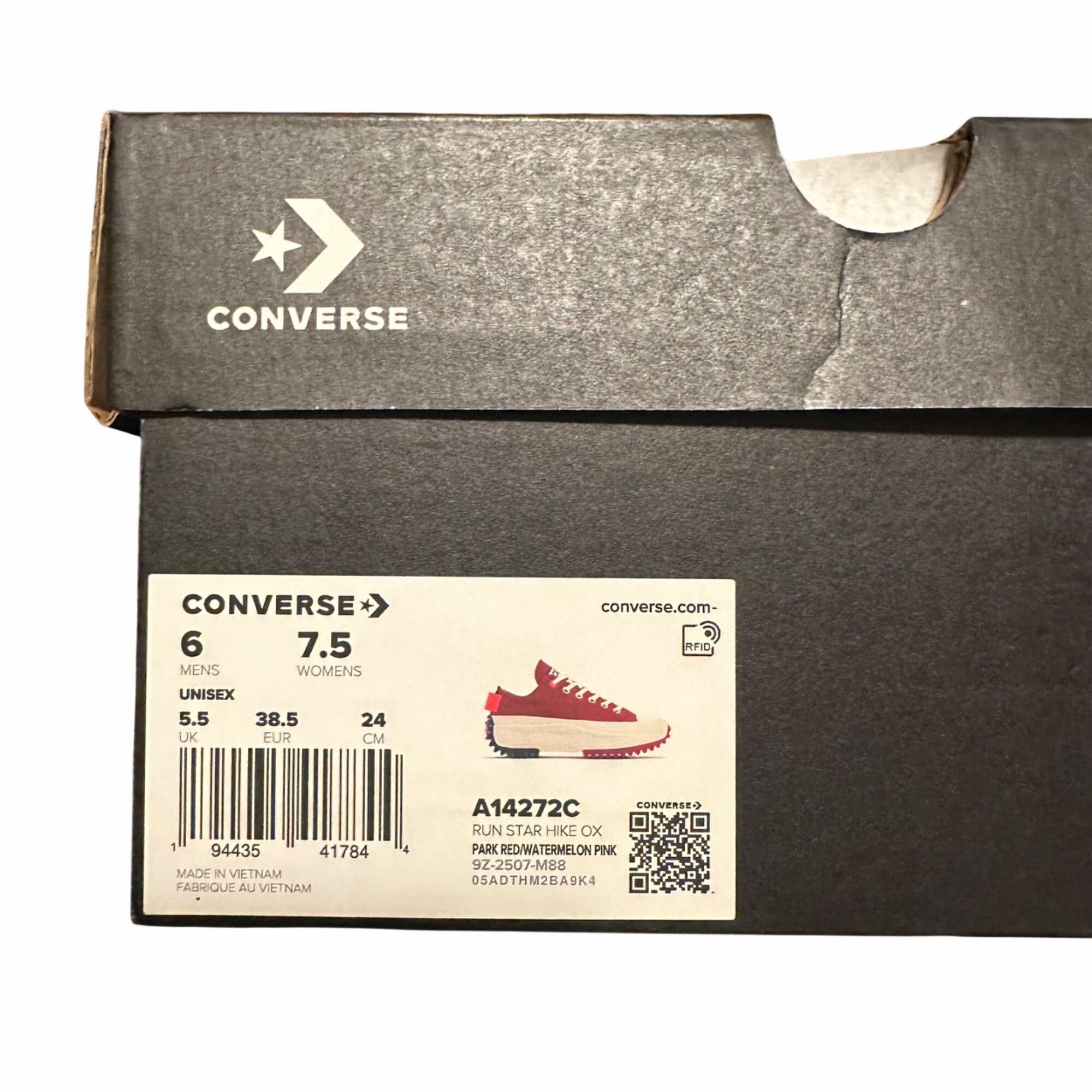 Converse ❤️Converse Run Star Hike Ox Low Platform Size 6 Men's Shoes Size US 6 / EU 39 - 7 Thumbnail
