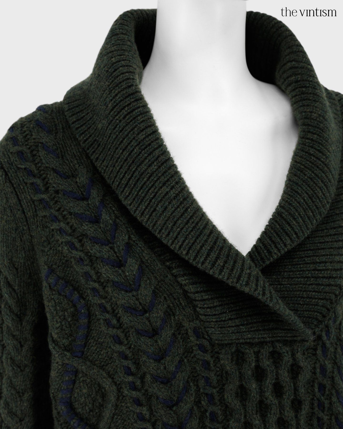 Gabriela Hearst Gabriela Hearst Archival Wool & Cashmere Distressed Sweater Size S / US 4 / IT 40 - 4 Thumbnail
