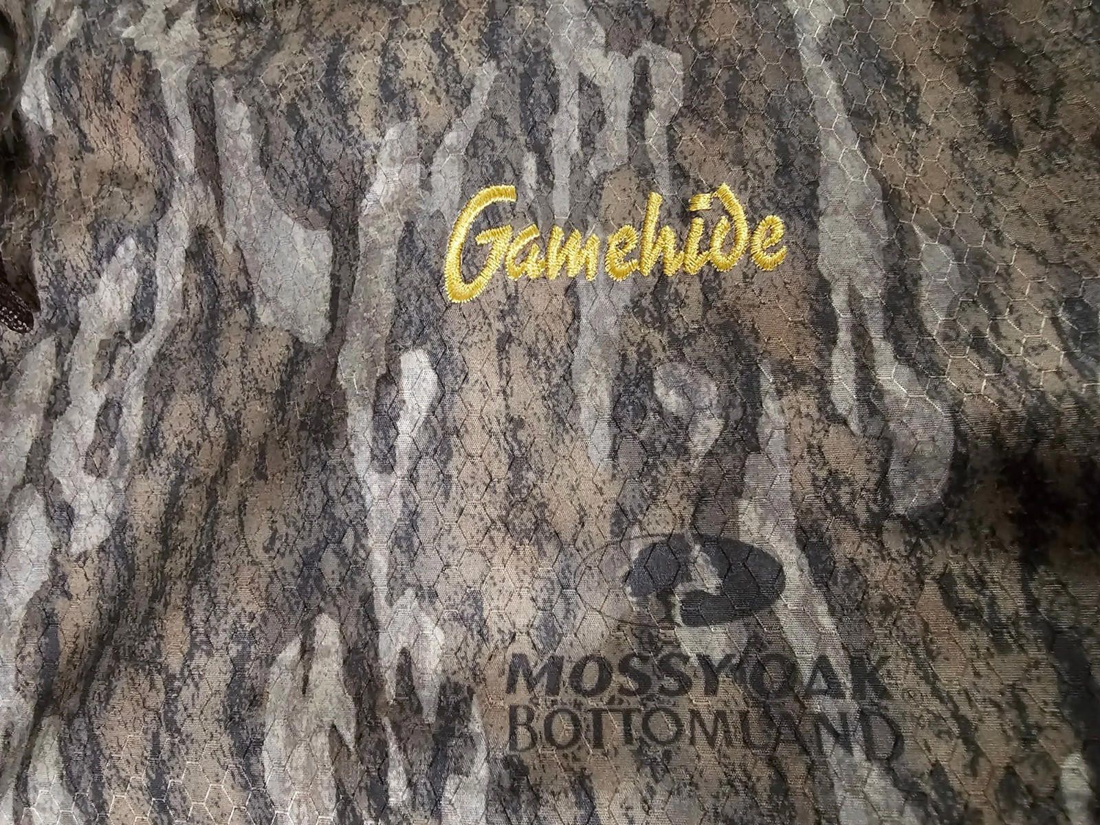 Designer Gamehide Mossy Oak Camo Bottomland 5x Waterproof Hoodie Size ONE SIZE - 3 Thumbnail