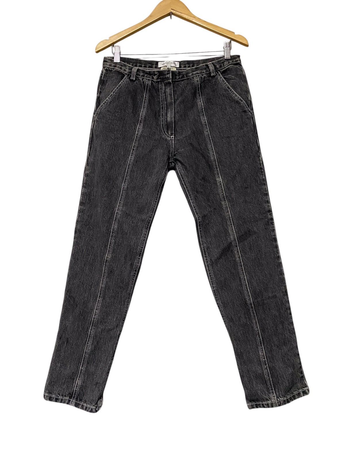 Balenciaga Balenciaga Le Dix Paris bondage jeans (s3) Size 27" / US 4 / IT 40 - 1 Thumbnail