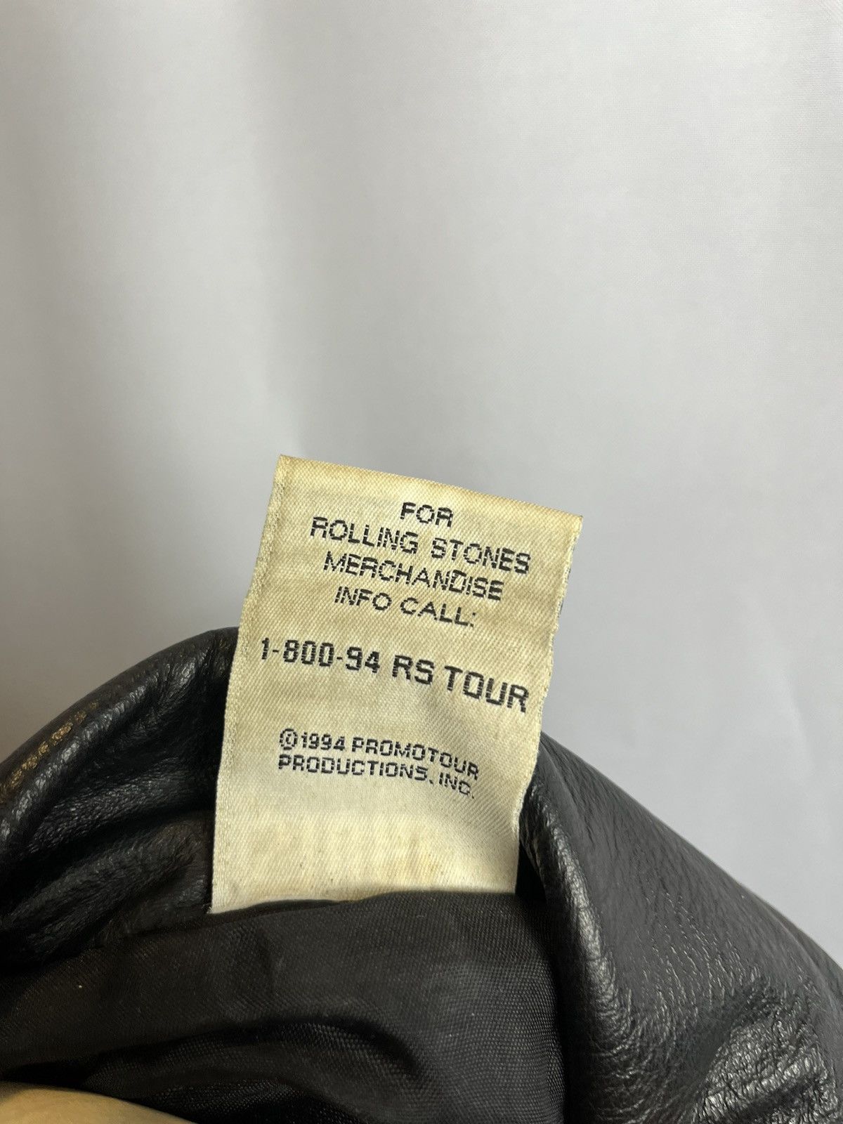 The Rolling Stones × Vintage The Rolling Stones Vintage Voodoo Lounge 94/95 Tour Jacket Size US XL / EU 56 / 4 - 7 Thumbnail