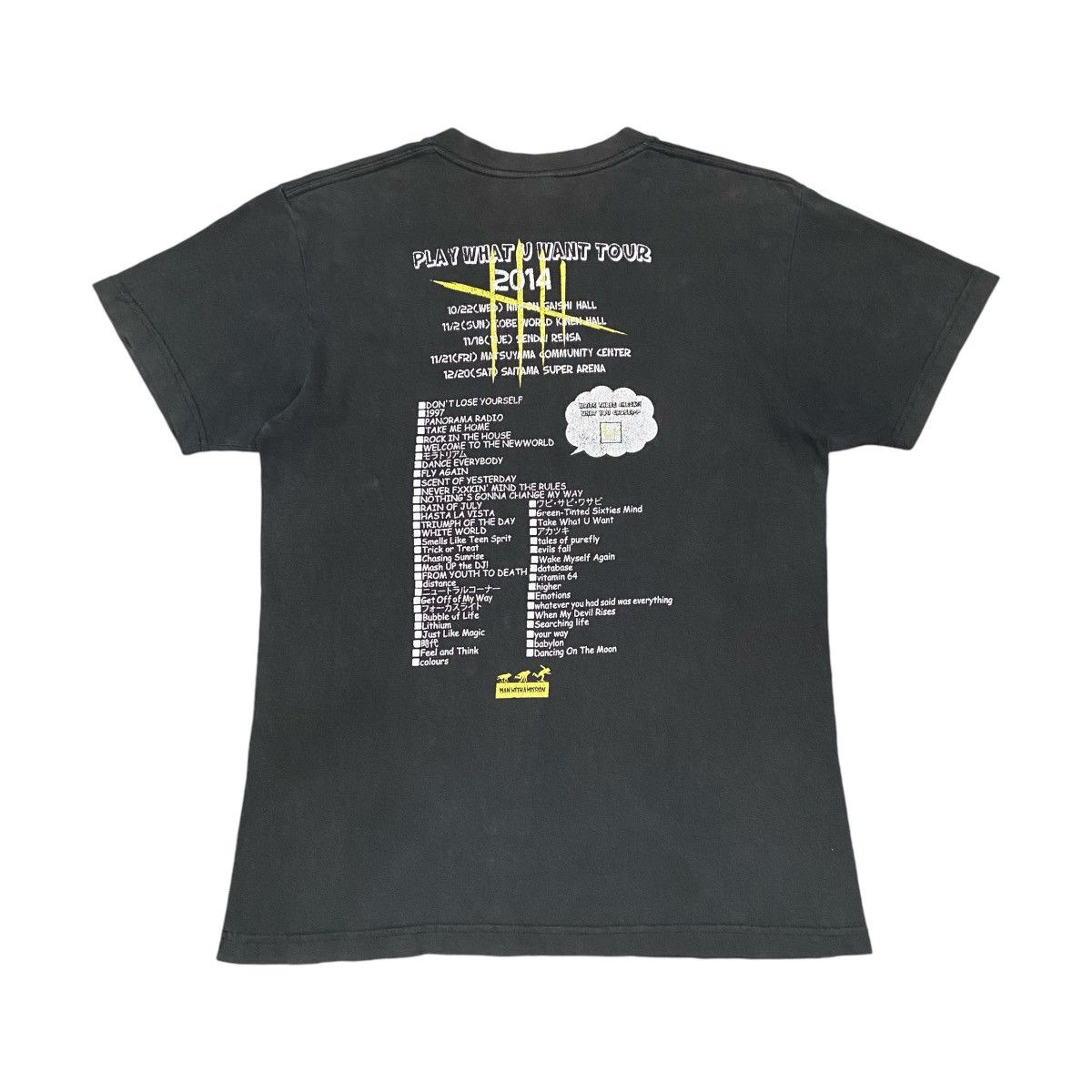 Band Tees 2014 Man With A Mission Play What You Want Tour T Shirt Size US M / EU 48-50 / 2 - 2 Thumbnail