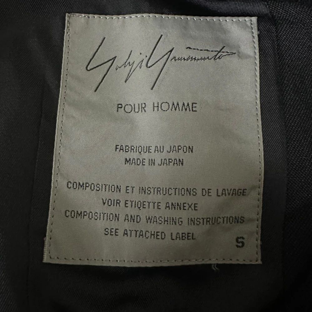 Yohji Yamamoto YOHJI YAMAMOTO wool, cotton, and cupra jacket Size US S / EU 44-46 / 1 - 8 Thumbnail