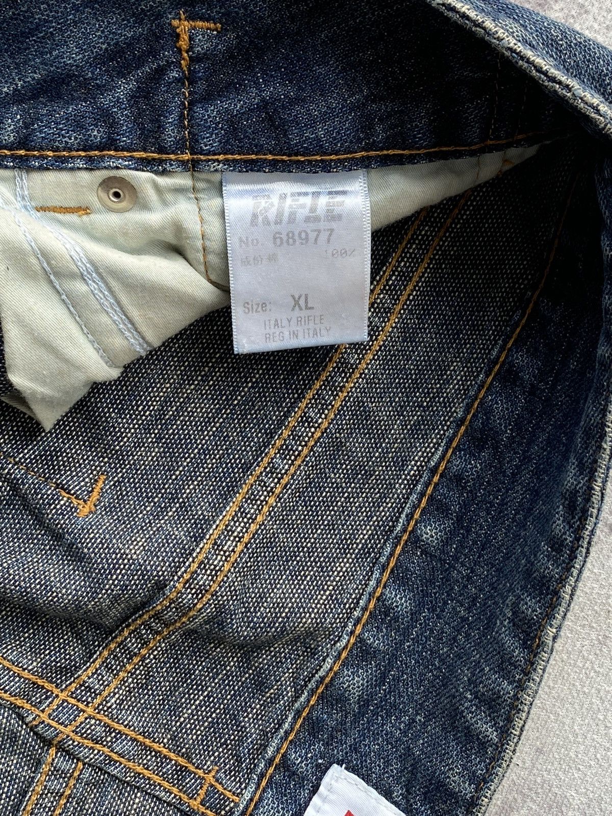 Japanese Brand Vintage Rifle Jeans Distressed Flared Denim Size US 31 - 12 Thumbnail