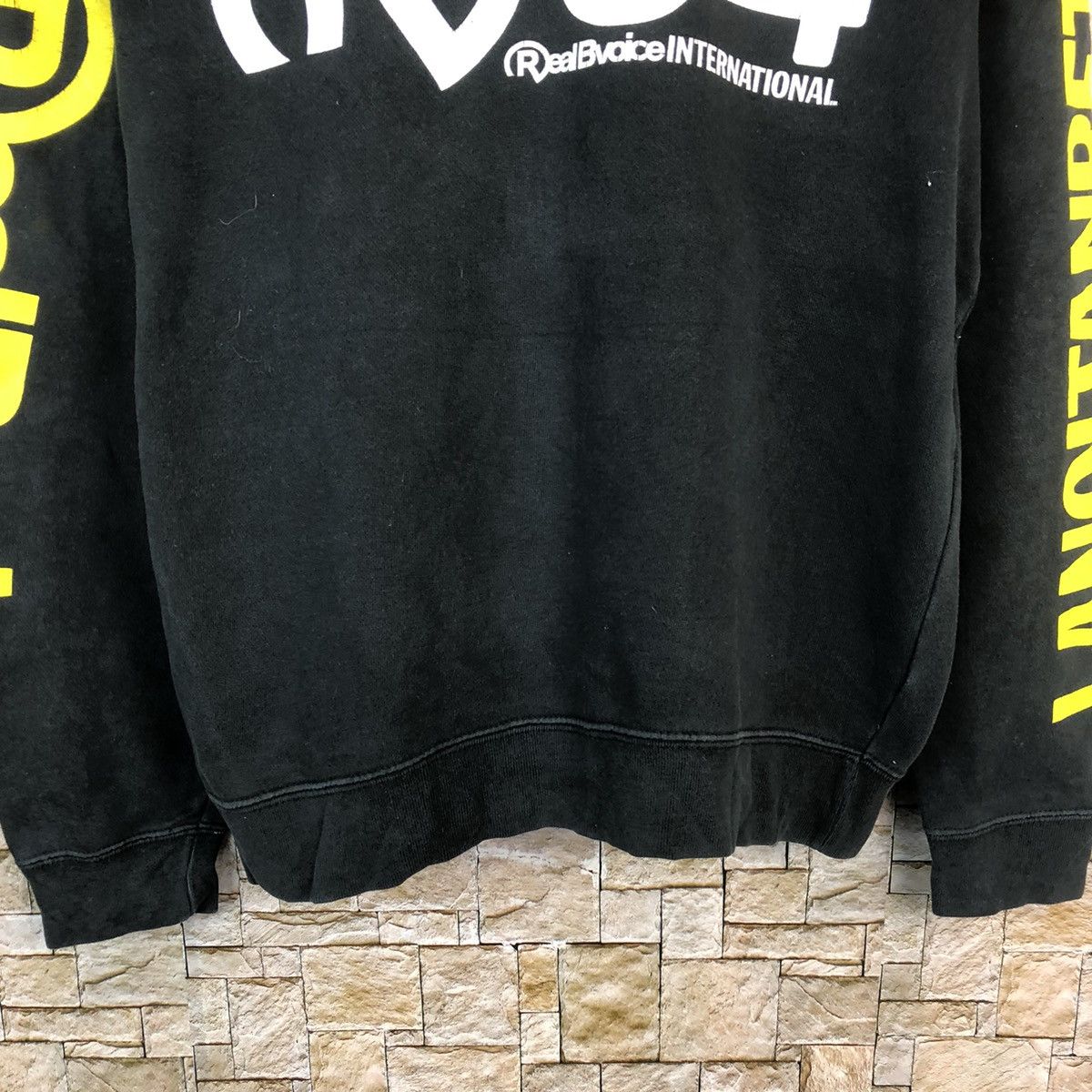 Japanese Brand Real B Voice Dark Blue Sweatshirt #A519 Size US M / EU 48-50 / 2 - 6 Thumbnail
