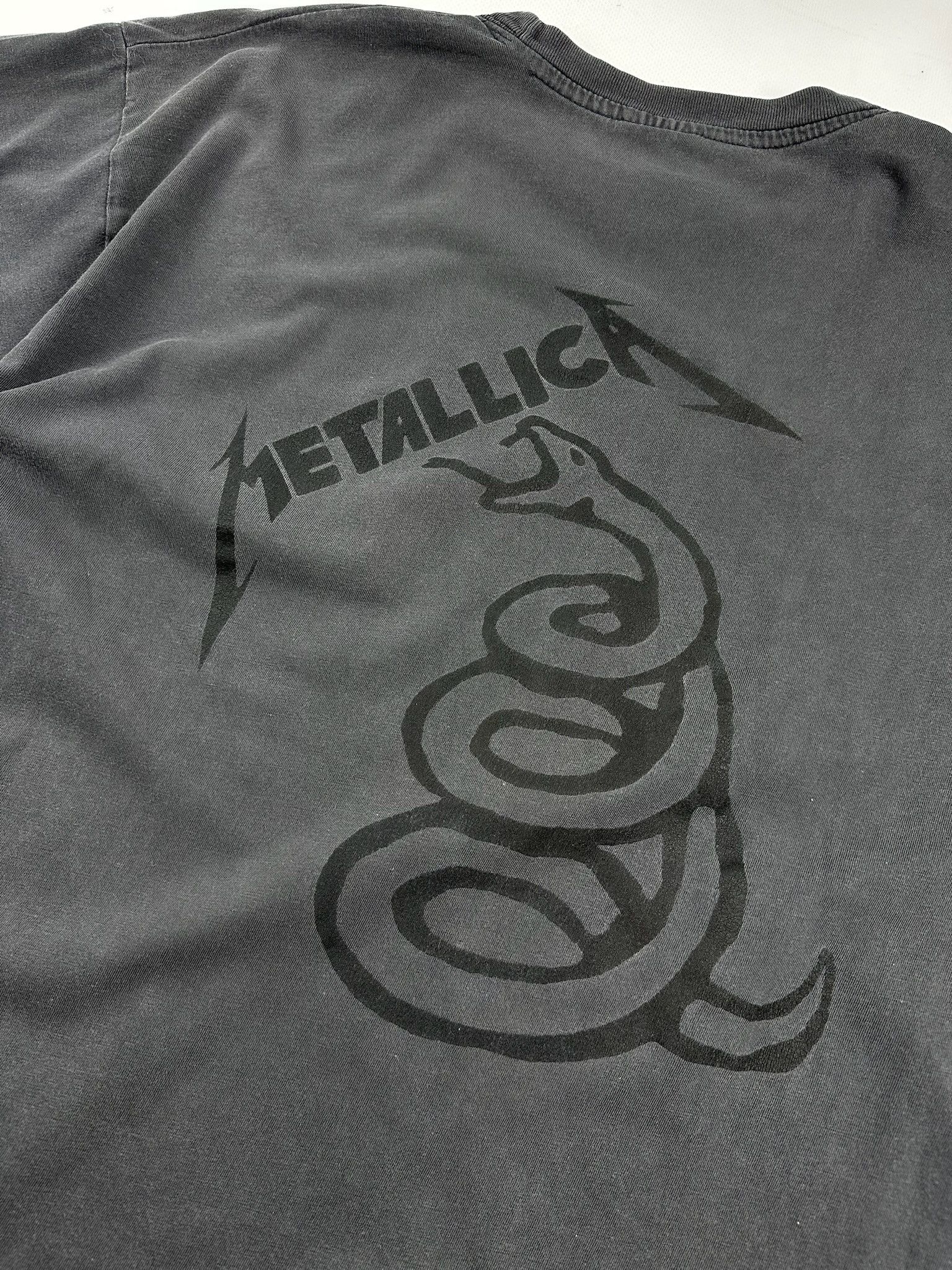 Band Tees OG Metallica Black Album Shirt vintage band faded tee Size US M / EU 48-50 / 2 - 11 Thumbnail