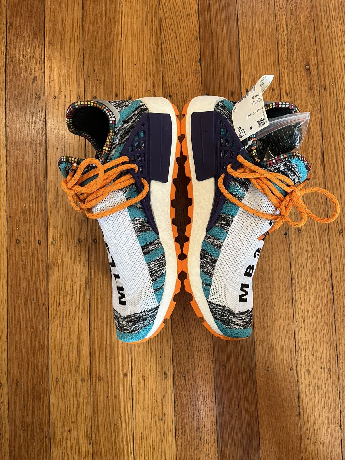 Adidas Pharrell x NMD human race trail ‘Solar Pack’ Size US 8 / EU 41 - 2 Thumbnail