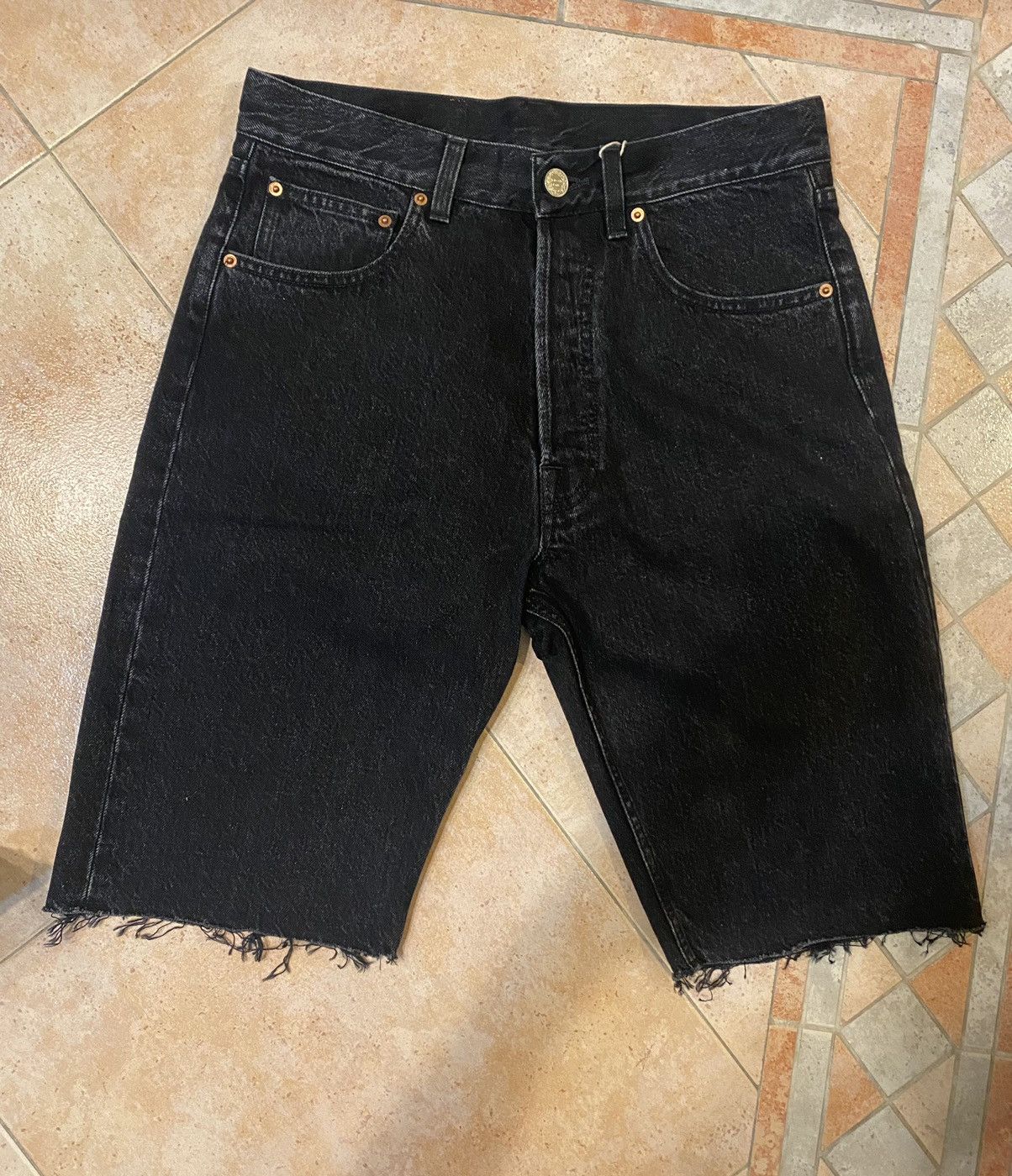 Vetements ⚡️flash sale gone tmr⚡️Vetements haute couture denim shorts Size US 32 / EU 48 - 2 Thumbnail