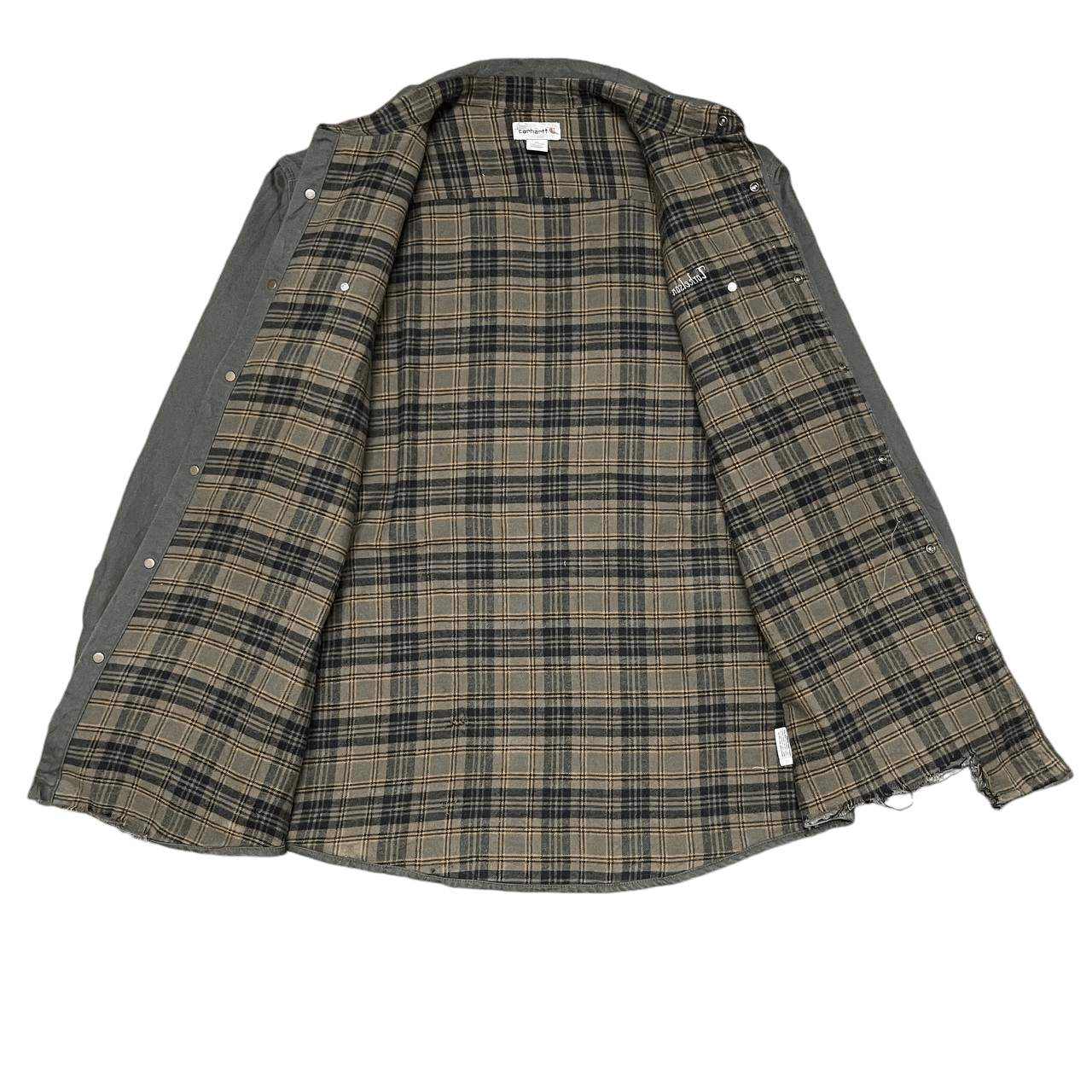 Carhartt Vintage S296MOS Carhartt Work Jacket Thrashed Size US XL / EU 56 / 4 - 11 Thumbnail