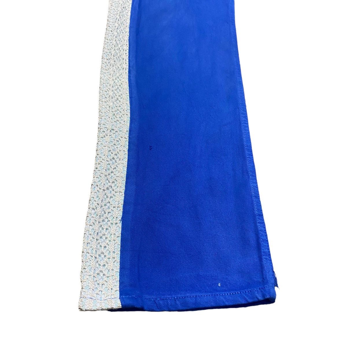 Needles Levis Sample Rebuild Lace Sidetape Jeans Royal Blue Size US 32 / EU 48 - 8 Thumbnail