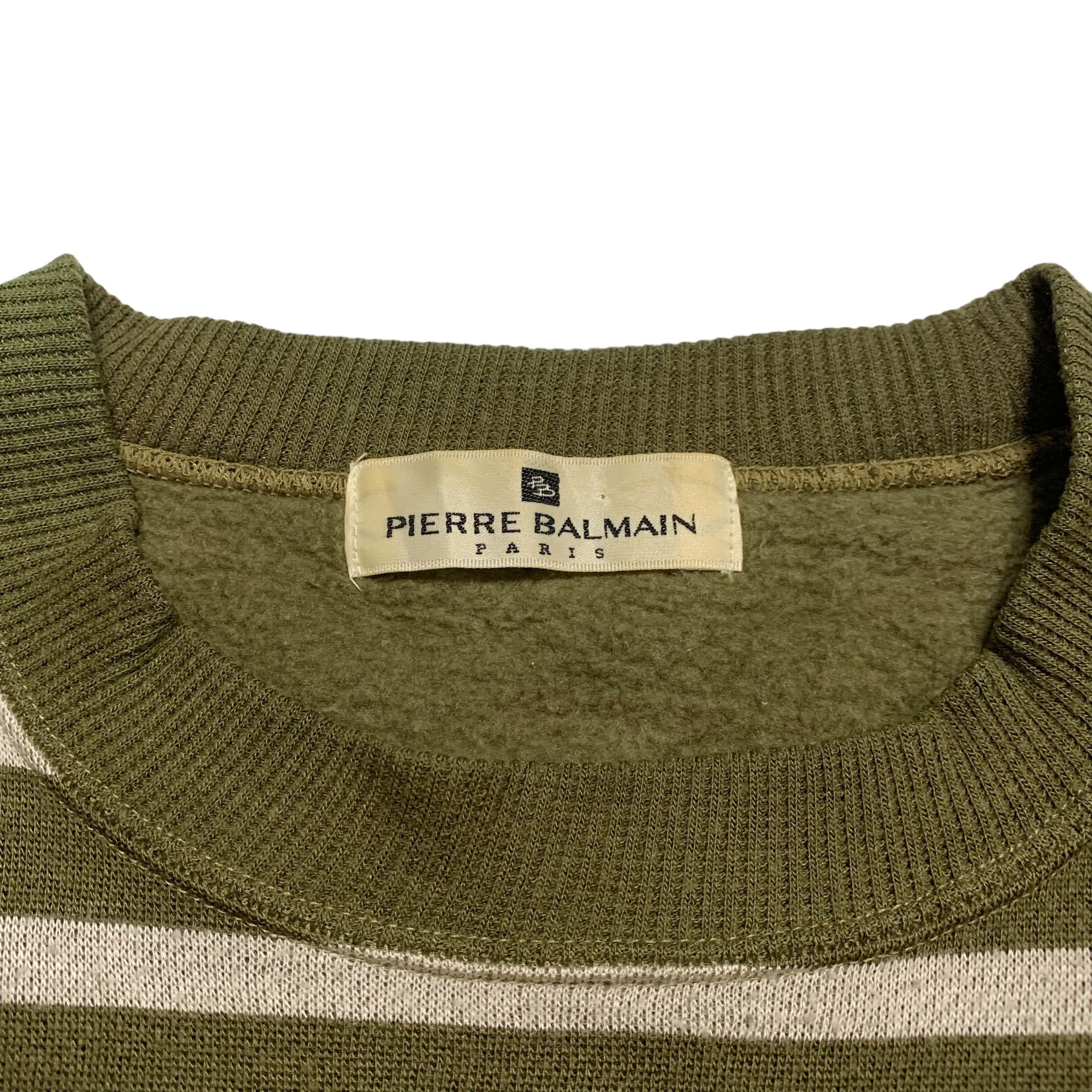 Pierre Balmain Pierre Balmain Stripe Sweatshirt Size US M / EU 48-50 / 2 - 4 Thumbnail
