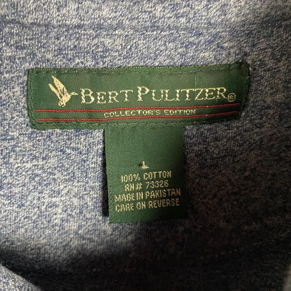 Bert Pulitzer Bert Pulitzer Polo Shirt Men's Large Collector's Edition L Size US L / EU 52-54 / 3 - 3 Thumbnail