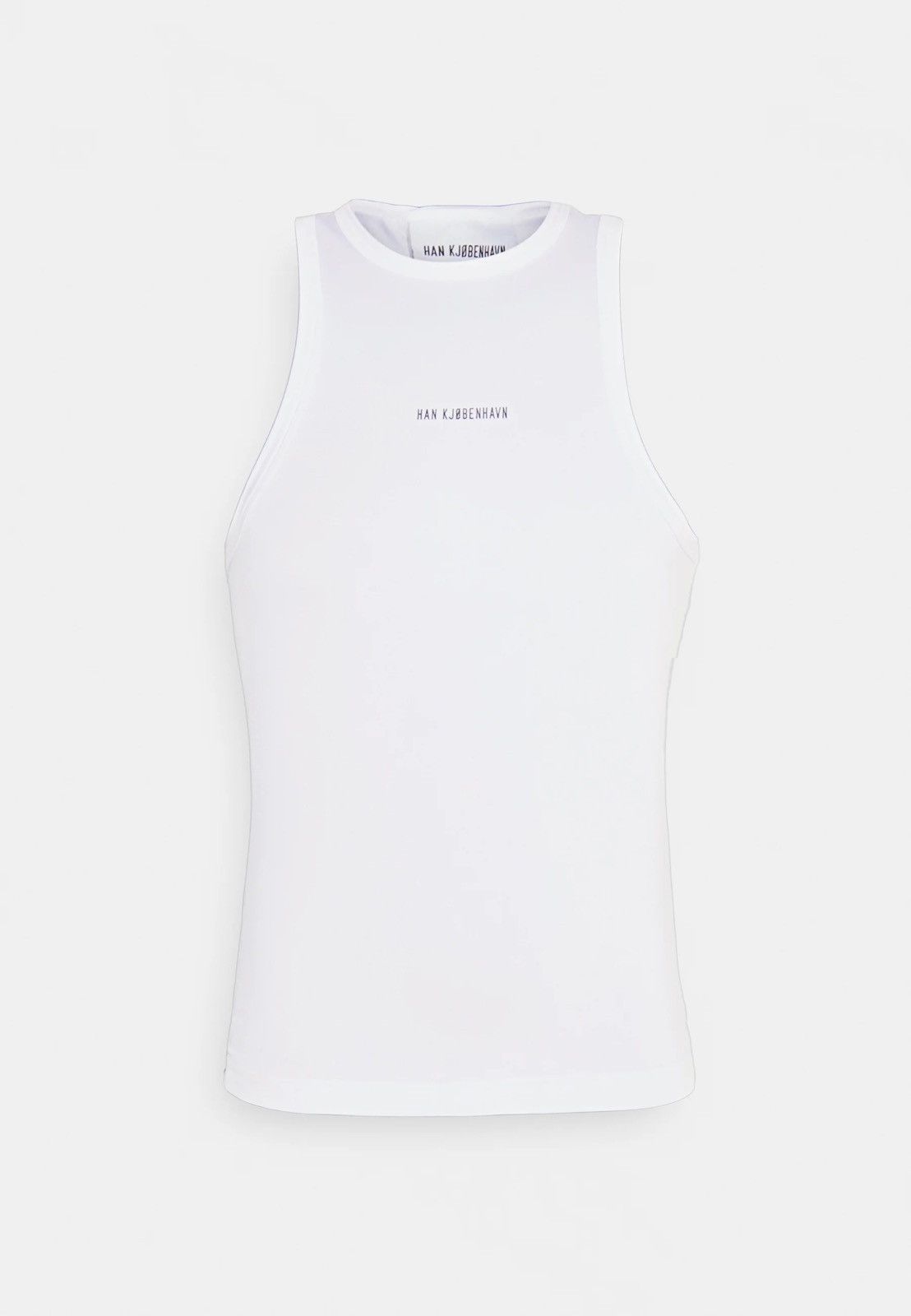 Han Kjobenhavn !DS! SS23 Han Kjobenhavn Logo Stretch White Racer Top Size US M / EU 48-50 / 2 - 2 Thumbnail