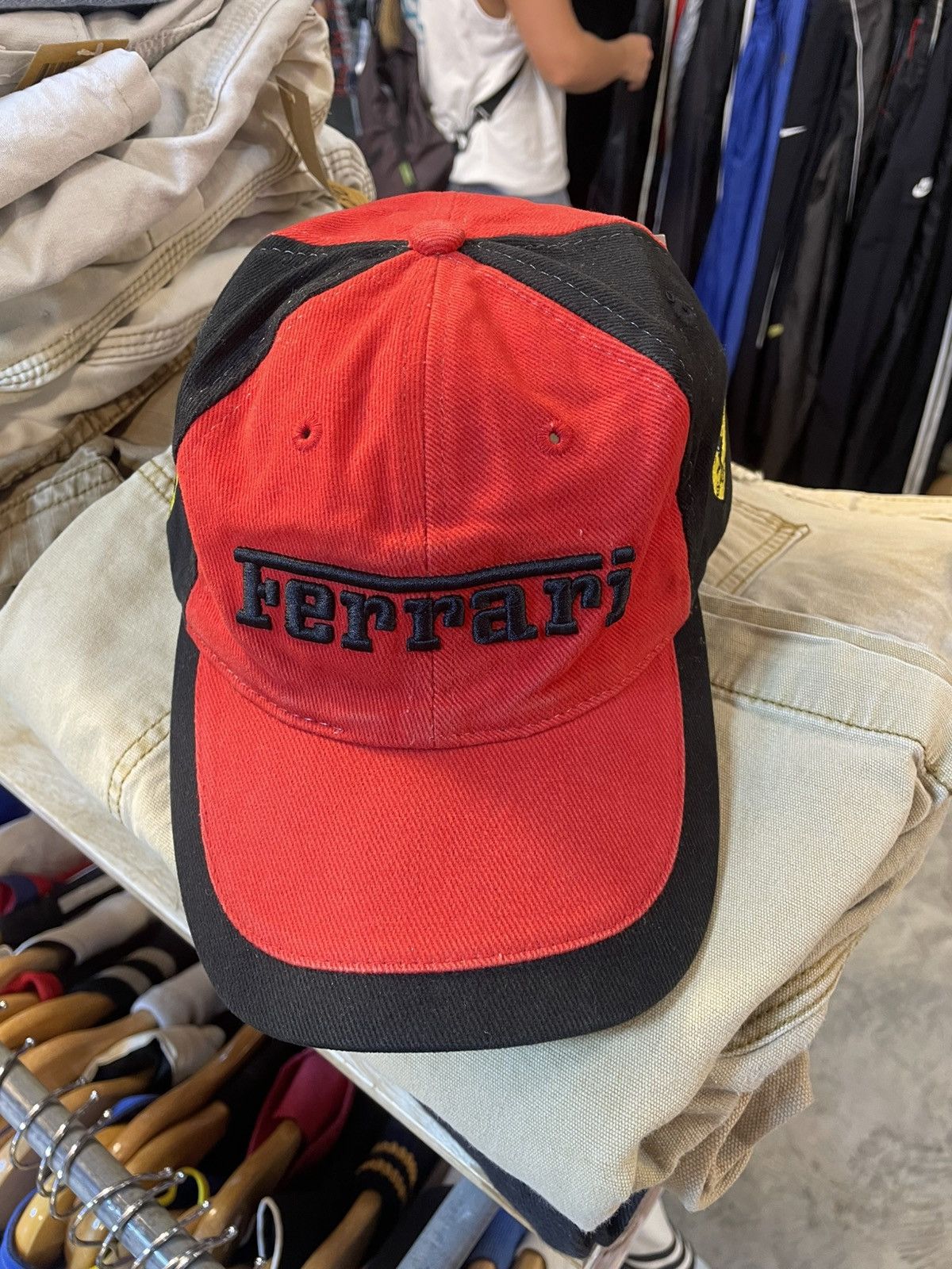 Ferrari Y2K Ferrari Racing Cap Size ONE SIZE - 3 Thumbnail
