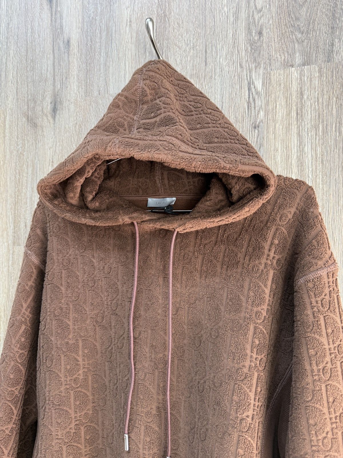 Dior Christian Dior Brown Towel Hoodie Size US S / EU 44-46 / 1 - 3 Thumbnail