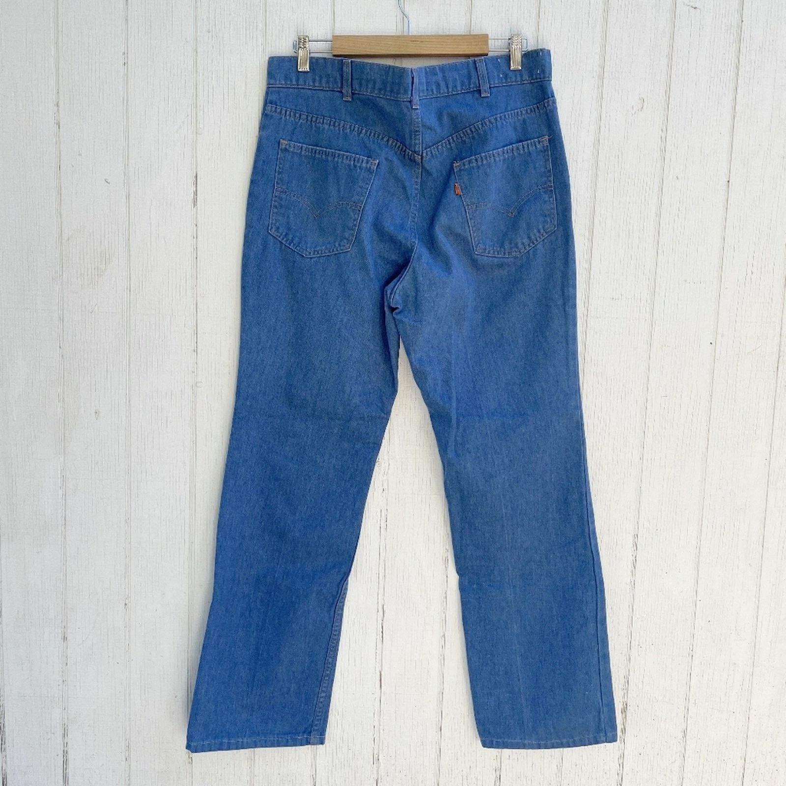 Levi's 80s Vintage Levi's 549 Orange Tab Denim Jeans, Size 36x32 Size US 36 / EU 52 - 2 Thumbnail