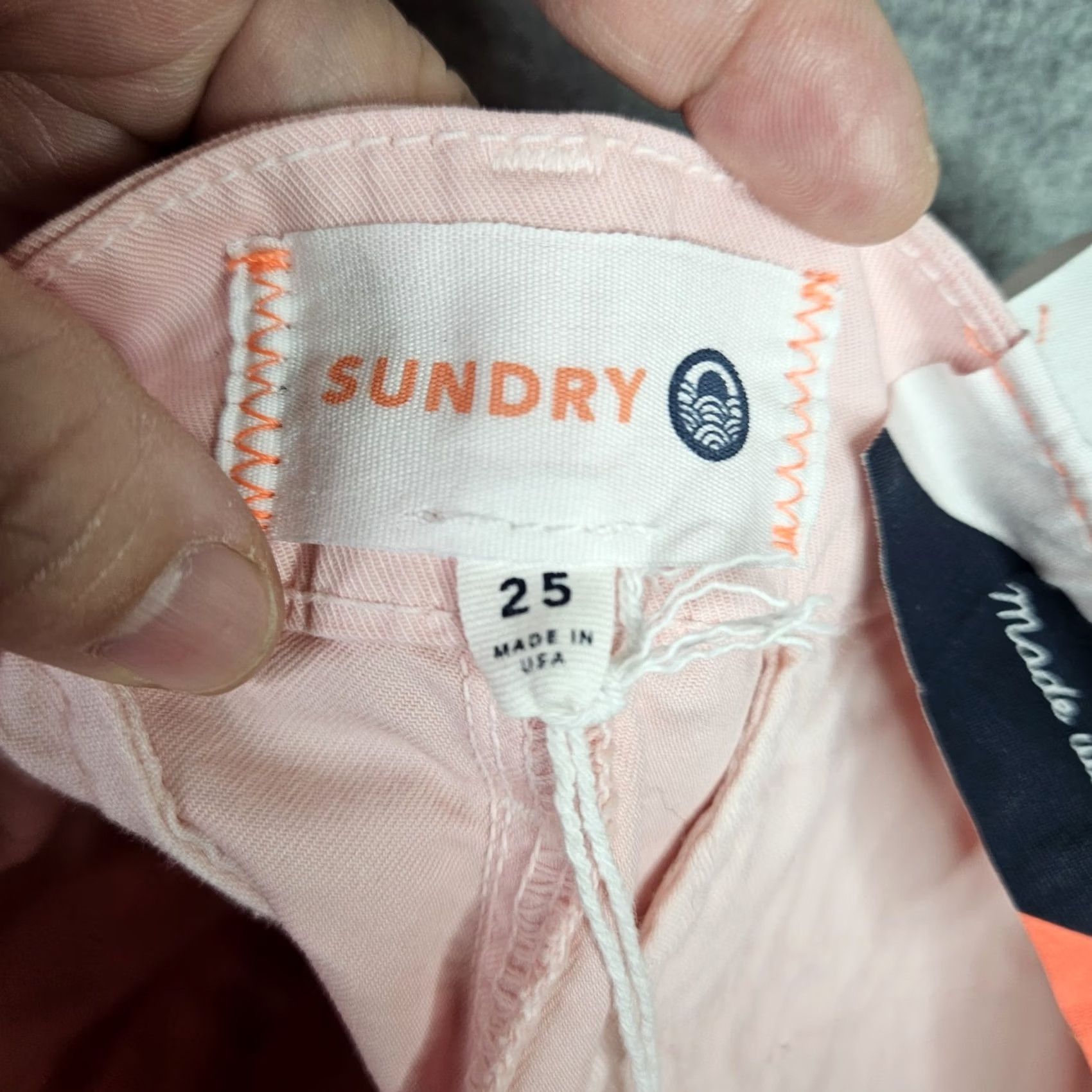 Sundry Sundry Womens Pink Stretch Pants Slim Straight Leg Regular 25 Pants Womens Pink Stretch Sundry Clothing Pants Regular 25 Slim Straight Leg Mens? Size 42" / US 20 - 7 Thumbnail
