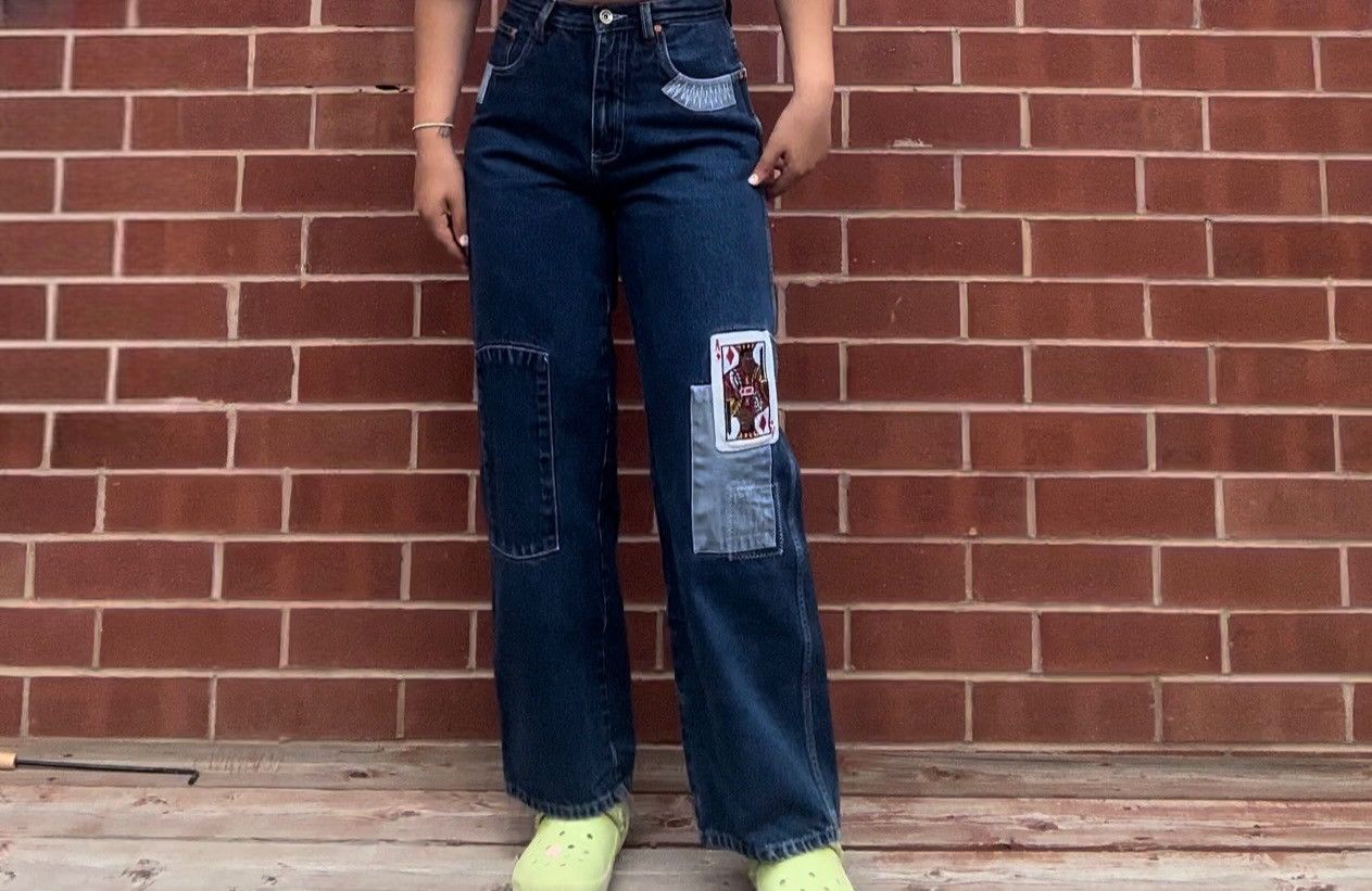 Fubu Y2K Platinum FUBU Fat Albert x The Junk Yard Gang Jeans Size US 27 - 7 Thumbnail
