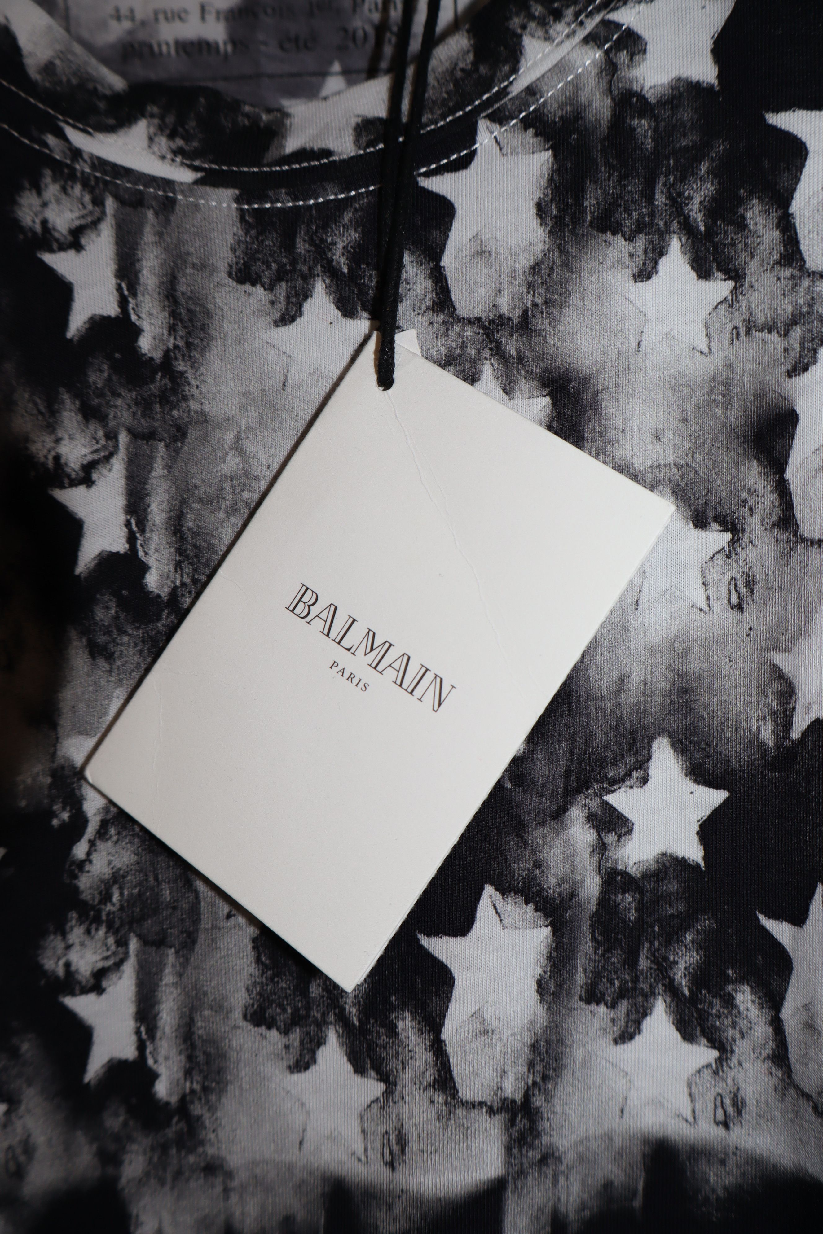 Balmain stars and stripes t-shirt Size US M / EU 48-50 / 2 - 5 Thumbnail